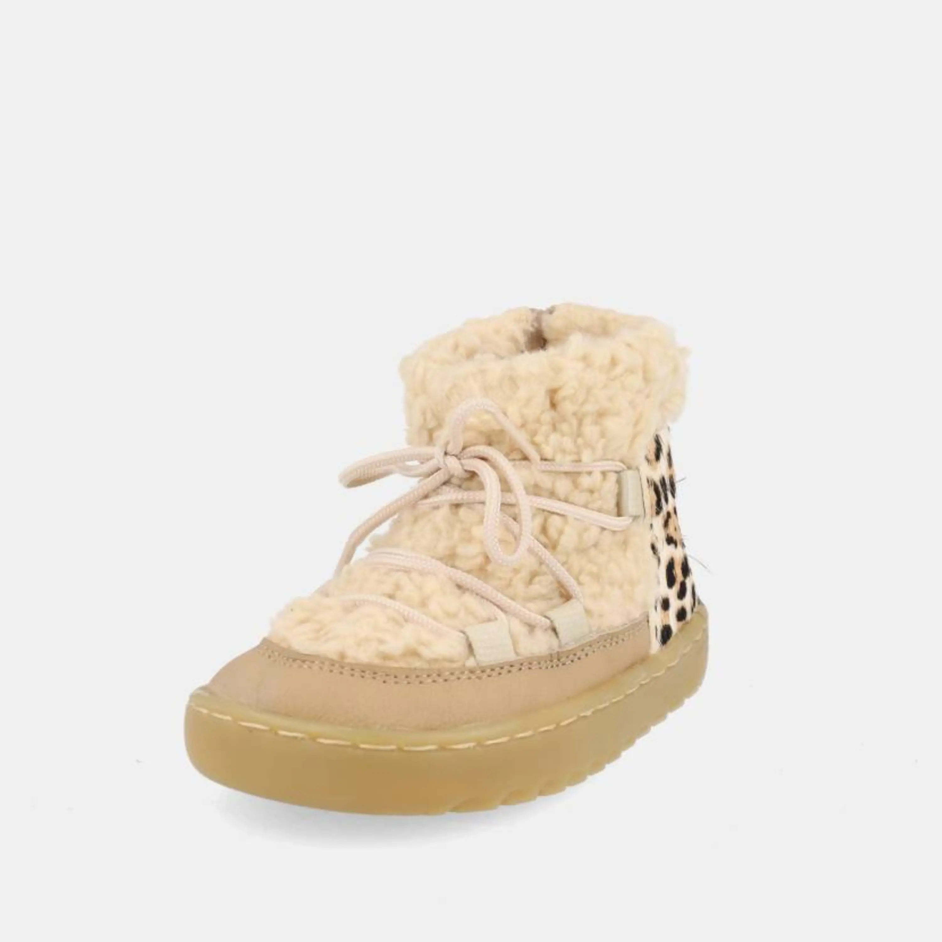 Bottillons Fourrés Barefoot Nieve Miel