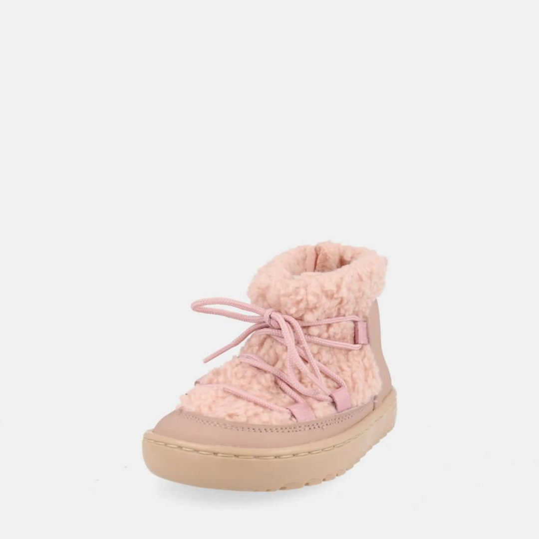 BLANDITOS Bottillons Fourrés Barefoot Nieve Rose ma petite pointure 