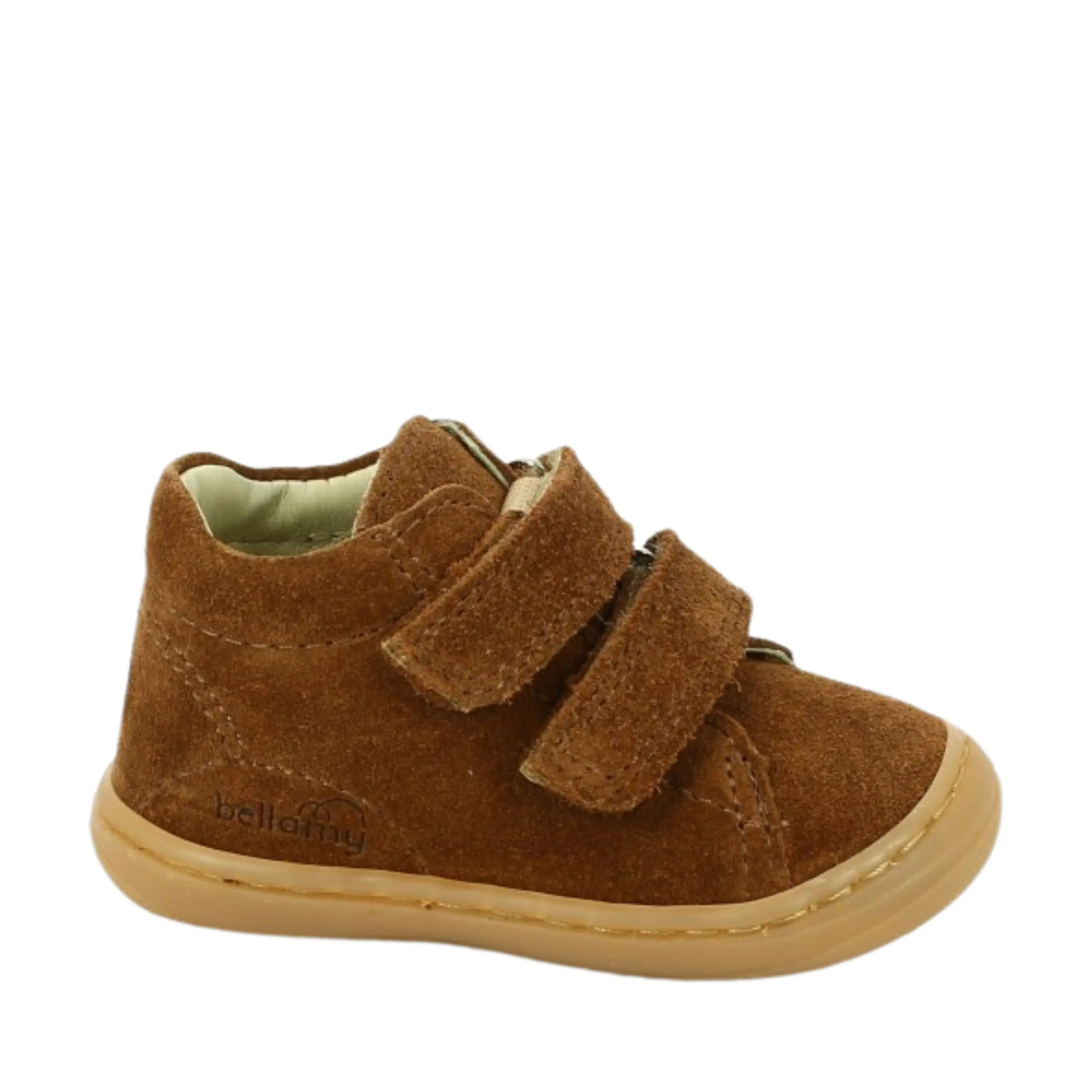 BELLAMY Bottillons Loulou Velours marron ma petite pointure 