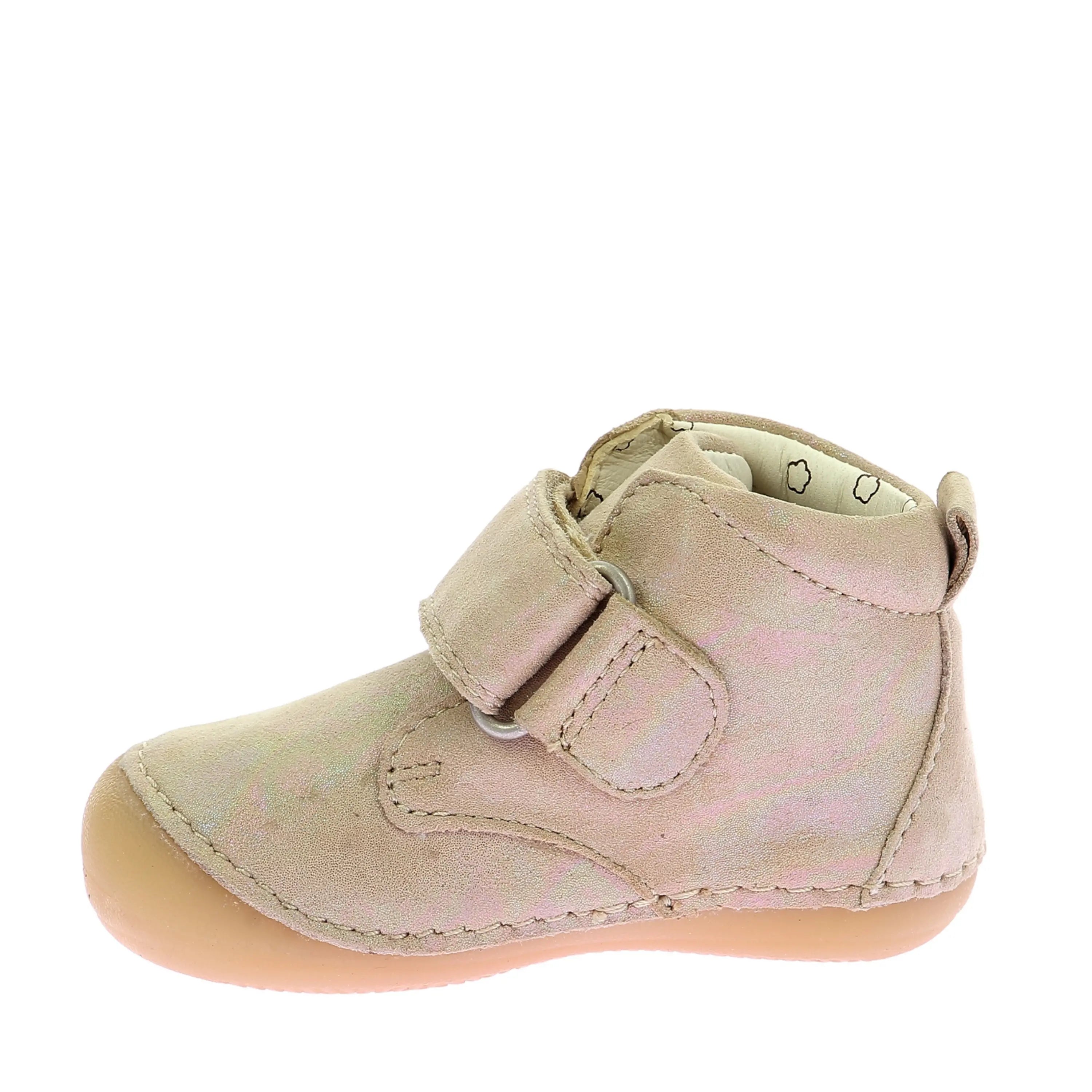 KICKERS Bottillons Sabio Rose irisé ma petite pointure 