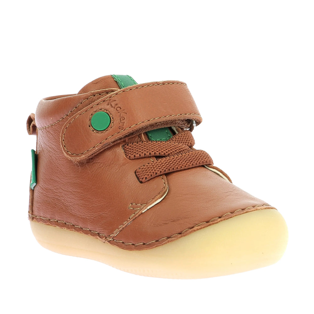 KICKERS Bottillons Sonizikro Camel ma petite pointure 