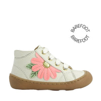 SHOO POM Bottines Barefoot Plum Flo White Platine ma petite pointure 