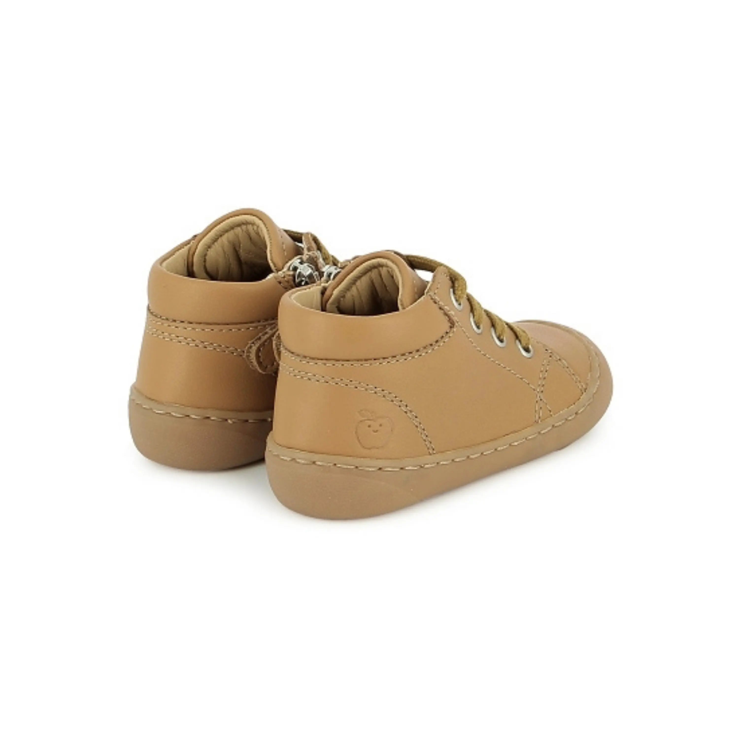 SHOO POM Bottines Barefoot Plum Lace Clear Camel ma petite pointure 