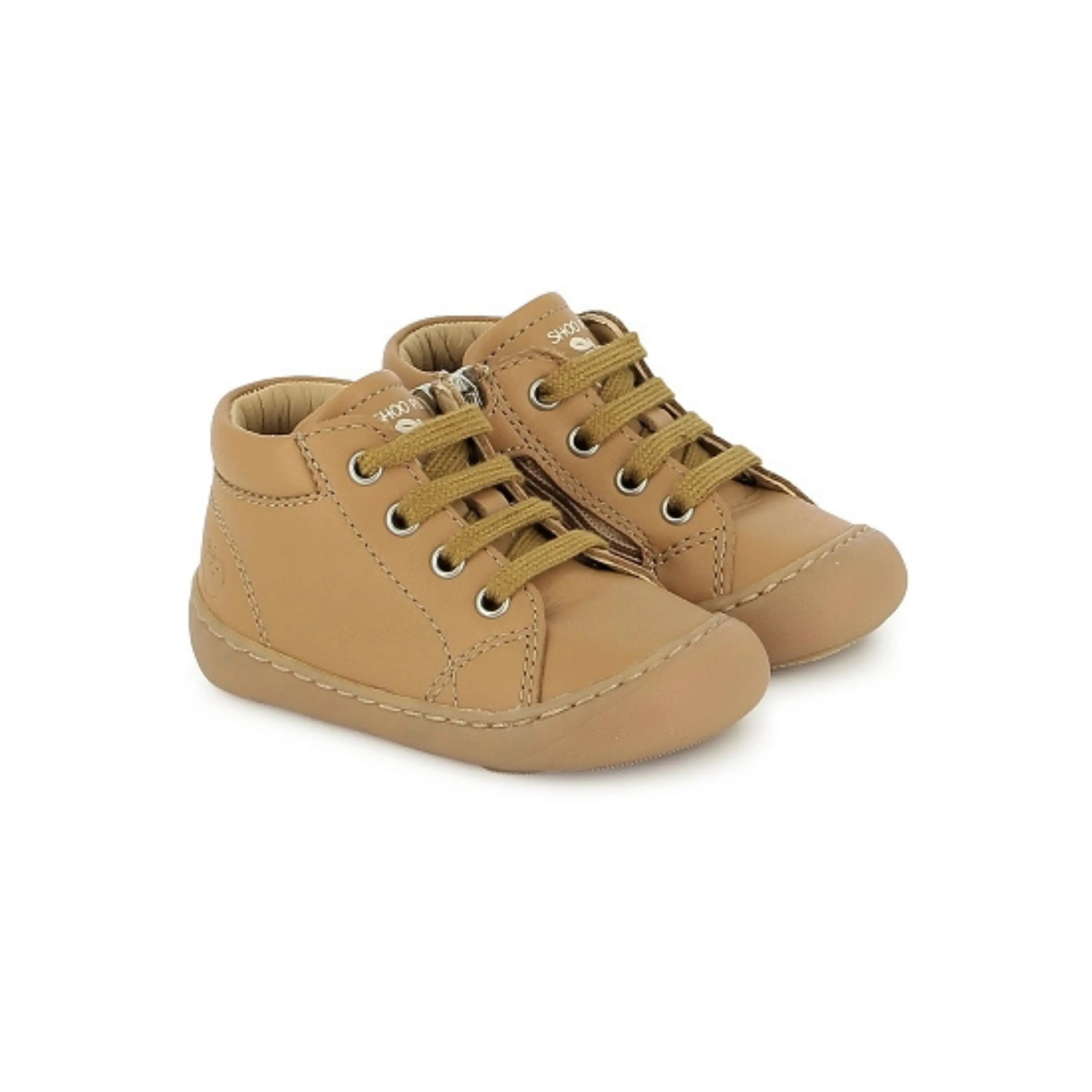 SHOO POM Bottines Barefoot Plum Lace Clear Camel ma petite pointure 