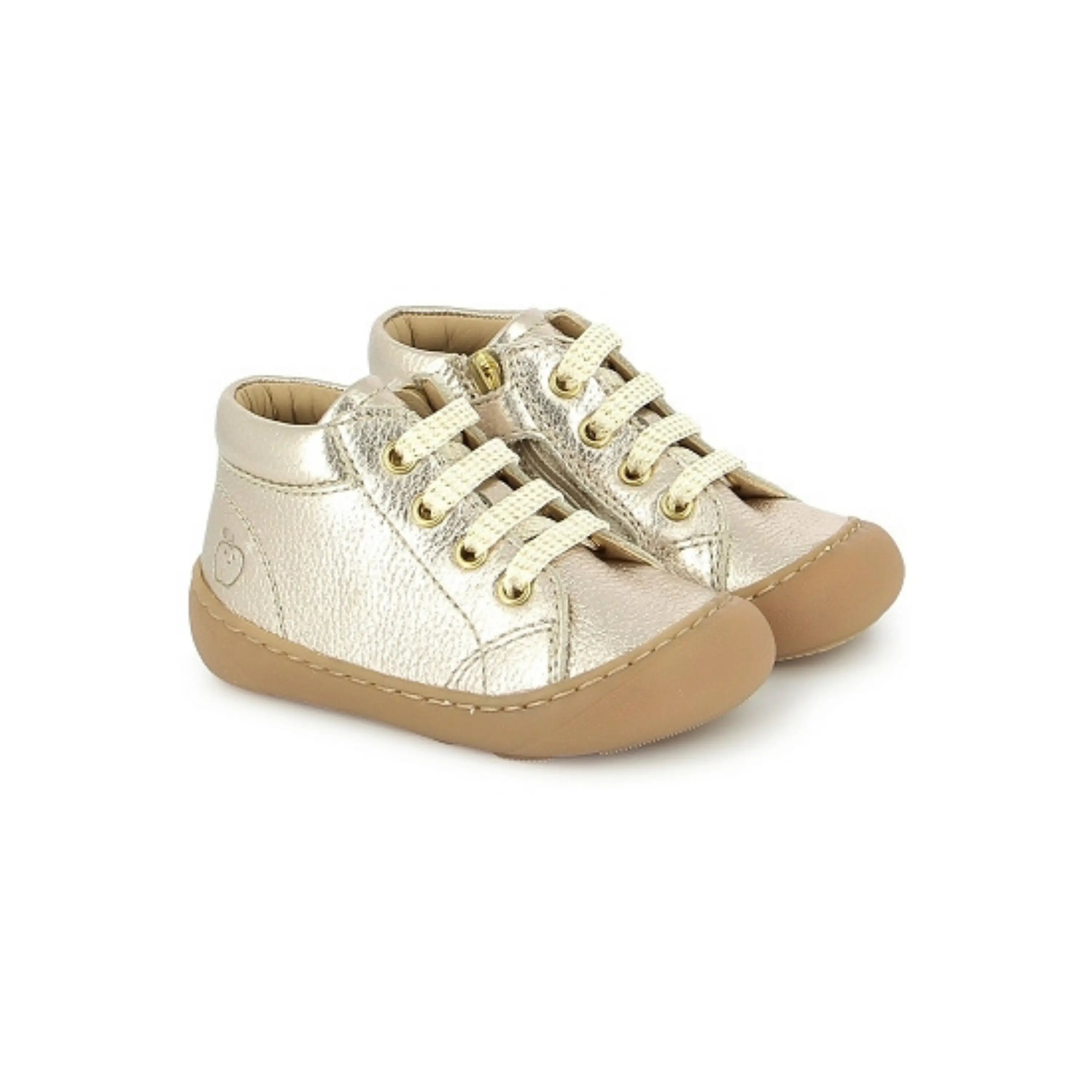 SHOO POM Bottines Barefoot Plum Lace Light Bronze ma petite pointure 