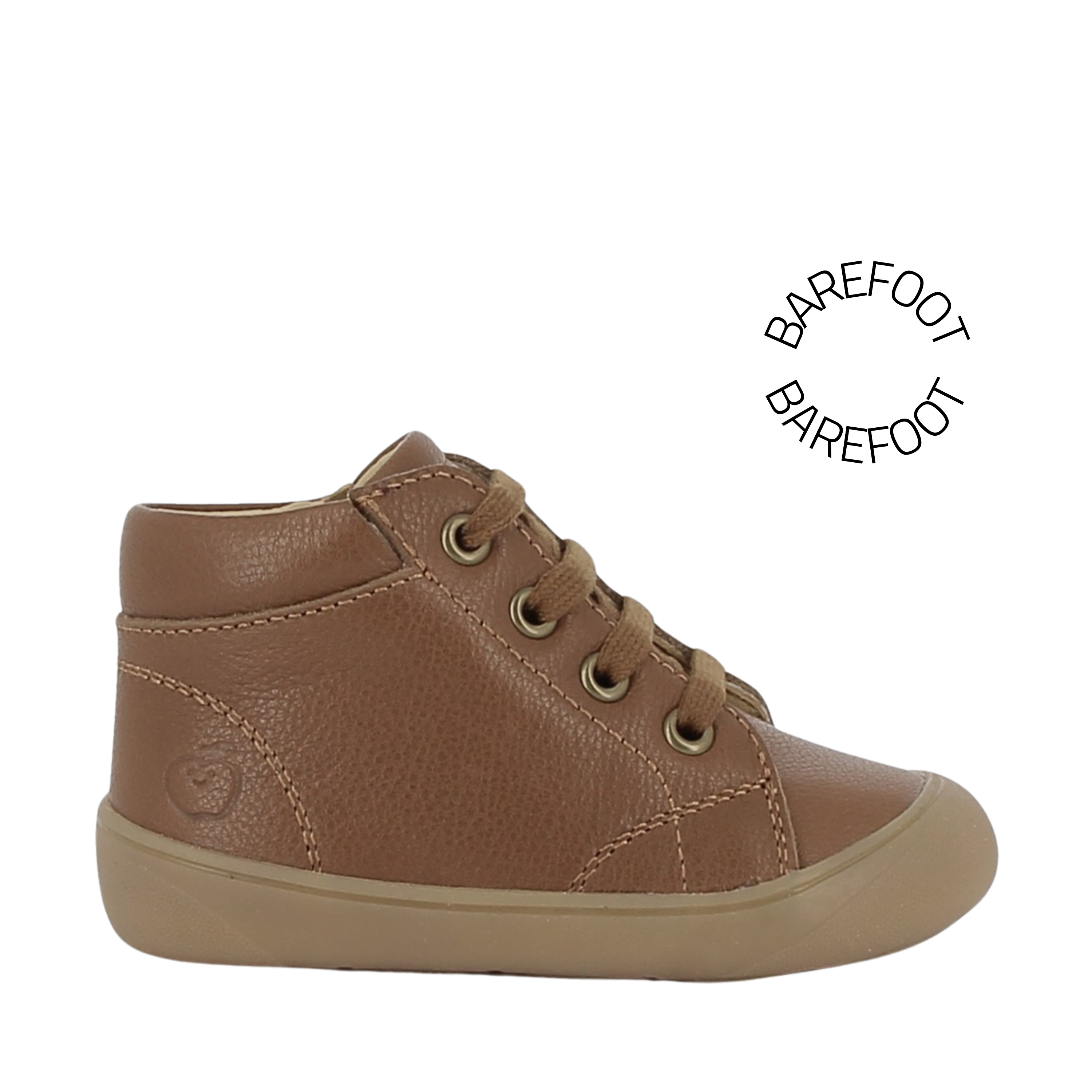 SHOO POM Bottines Barefoot Plum Lace Nappa Camel ma petite pointure 