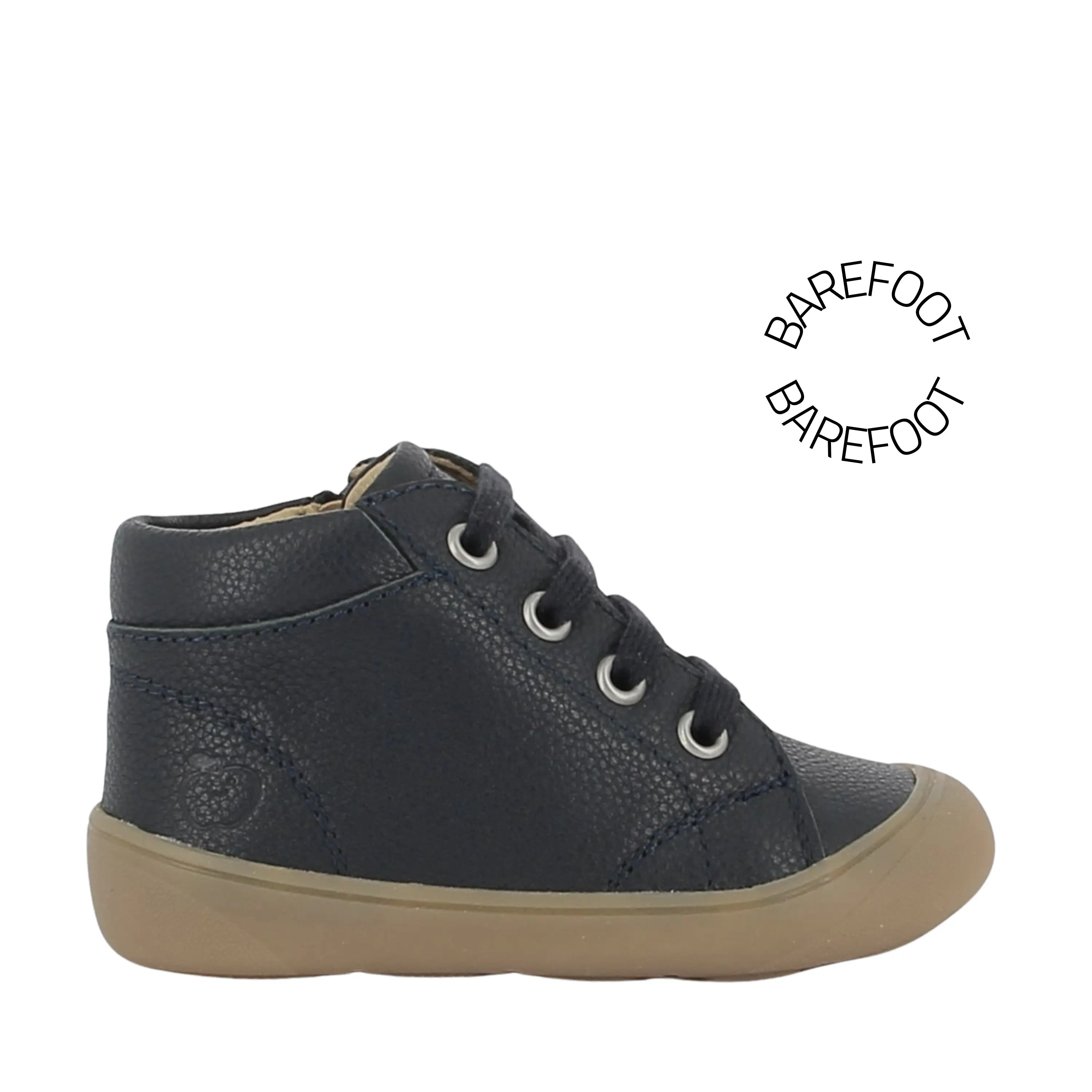 SHOO POM Bottines Barefoot Plum Lace Nappa Navy ma petite pointure 