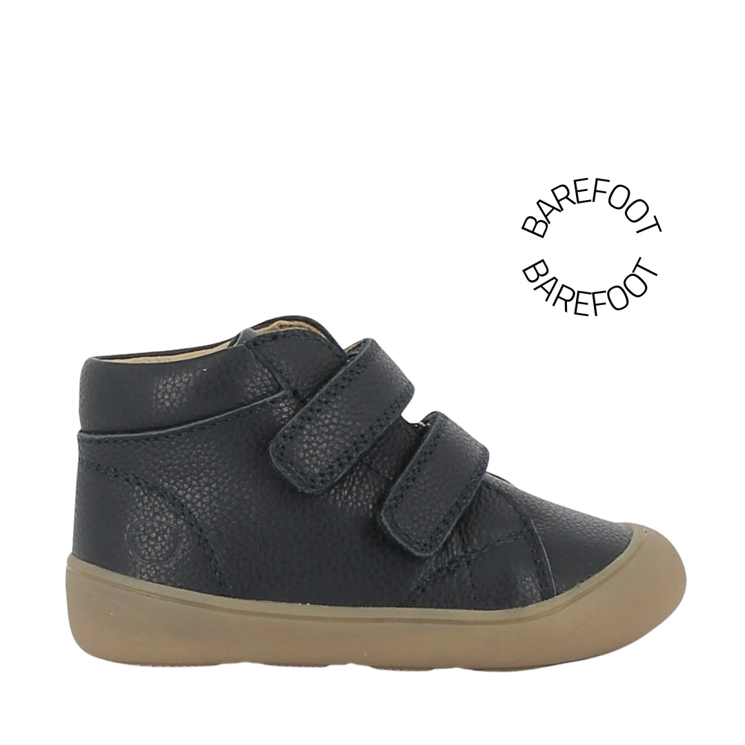 Bottines Barefoot bébé Plum Easy Nappa Navy – Shoo Pom
