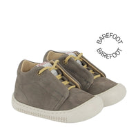 POM D'API Bottines Barefoot Yaka Speed Nubuck Marron glacé ma petite pointure 