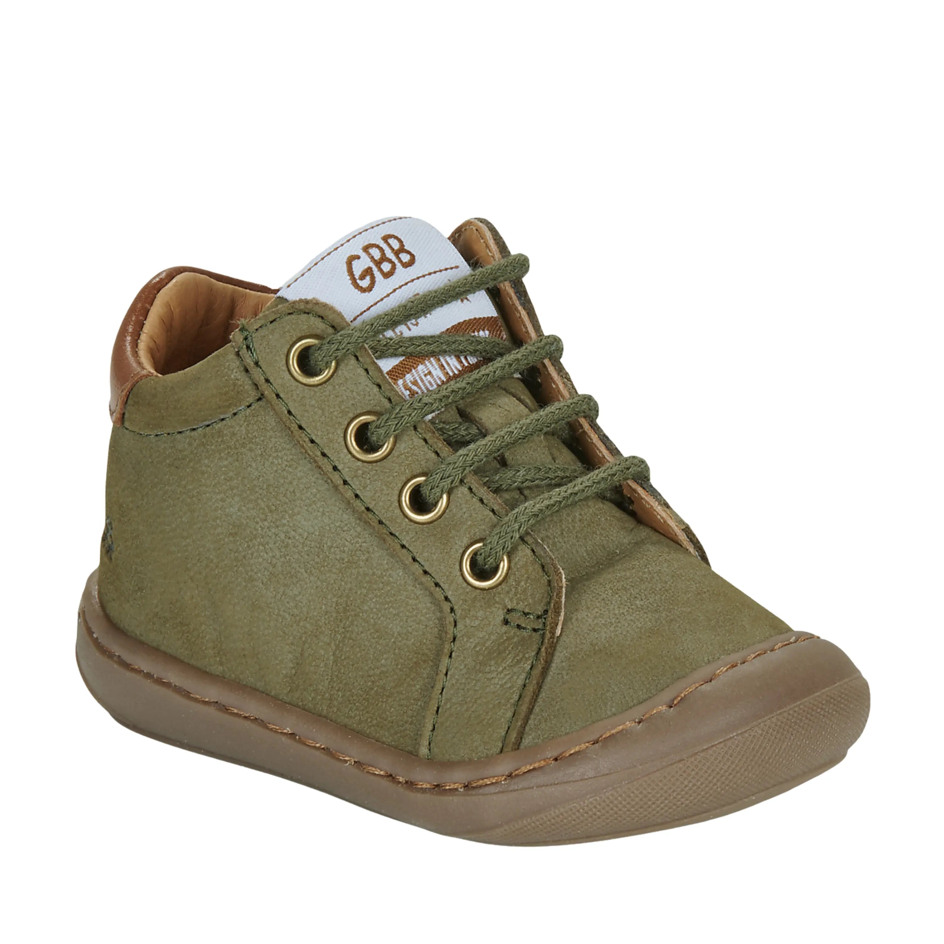 GBB Bottines Laninou Kaki ma petite pointure 