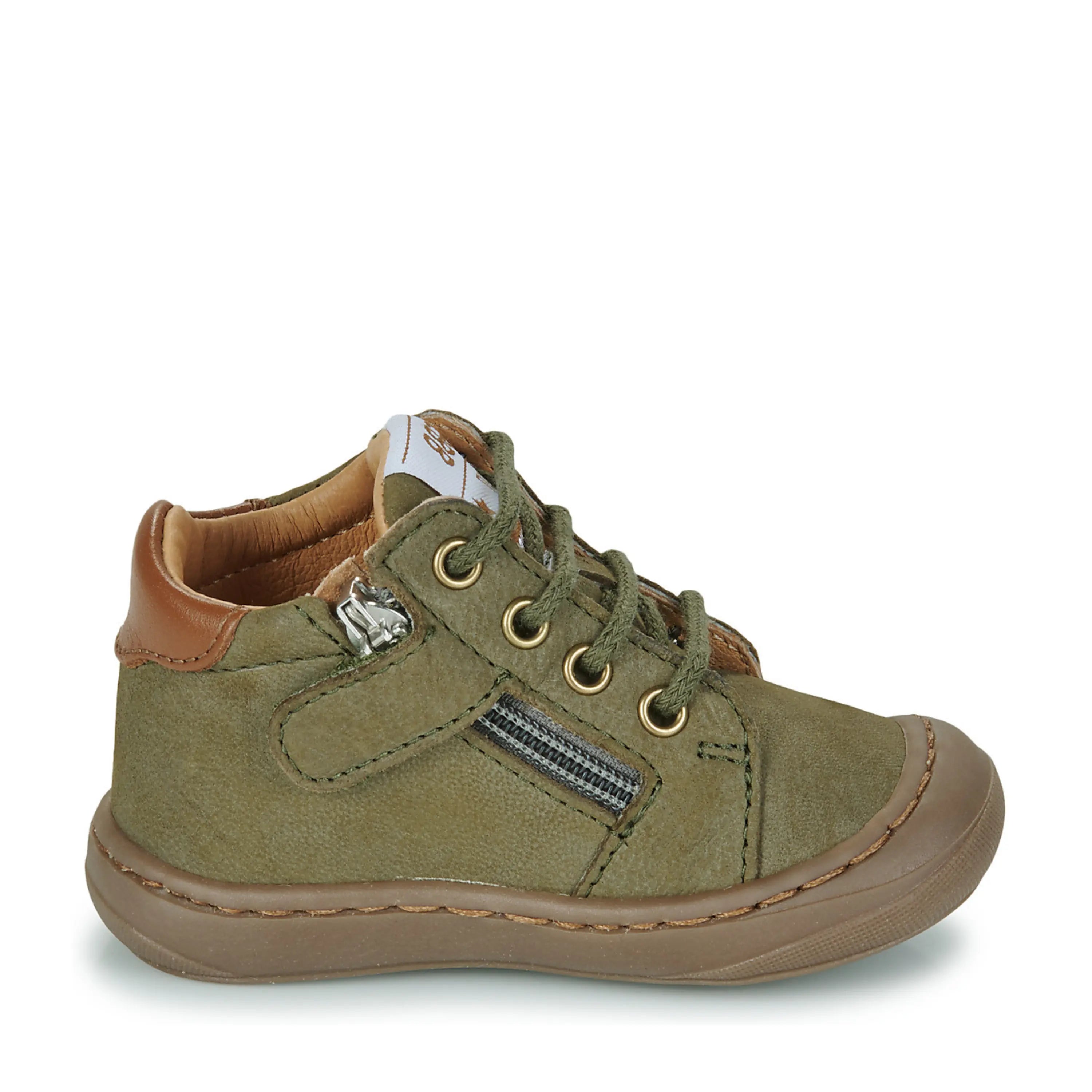 GBB Bottines Laninou Kaki ma petite pointure 