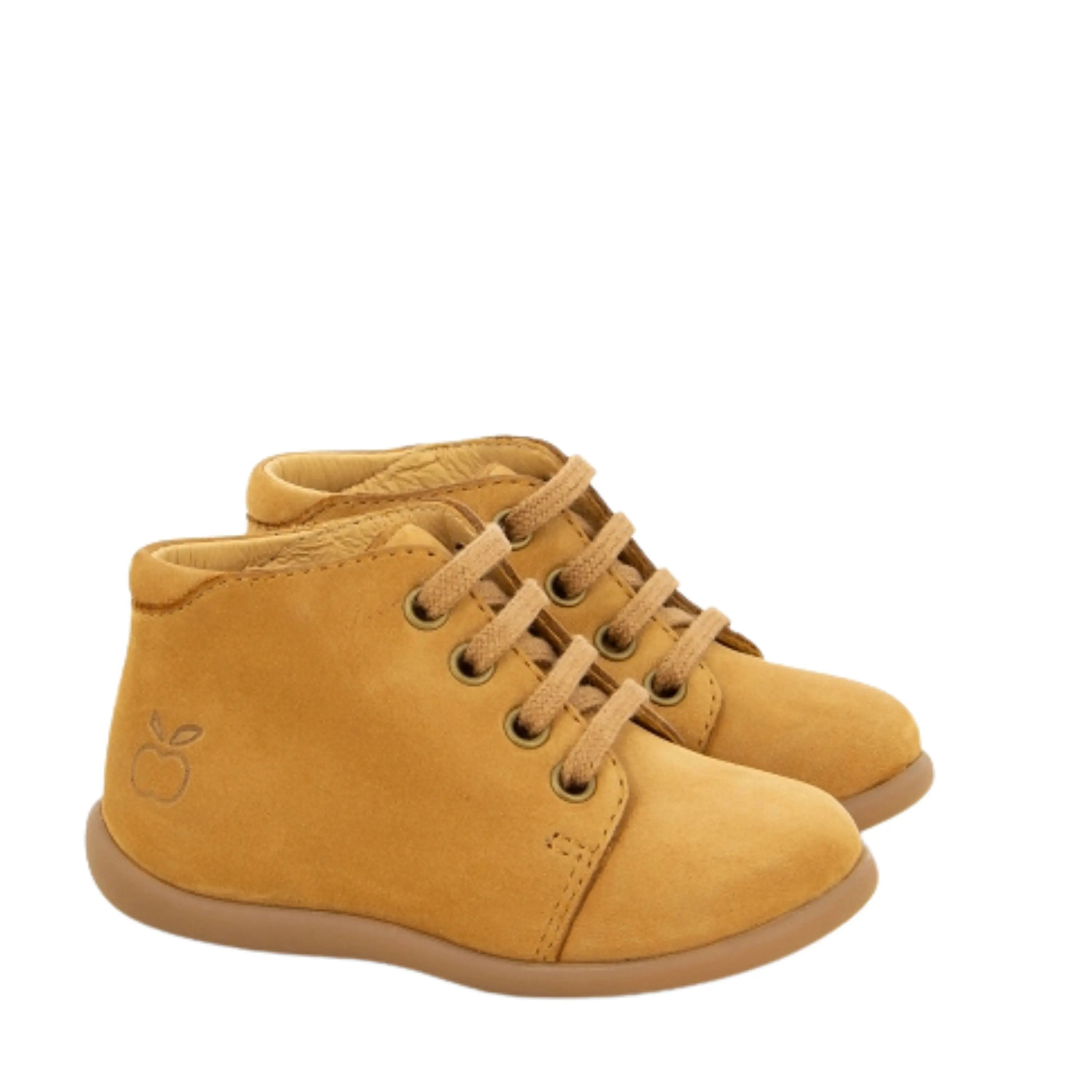 POM D'API Bottines Stand Up Nubuck Camel ma petite pointure 