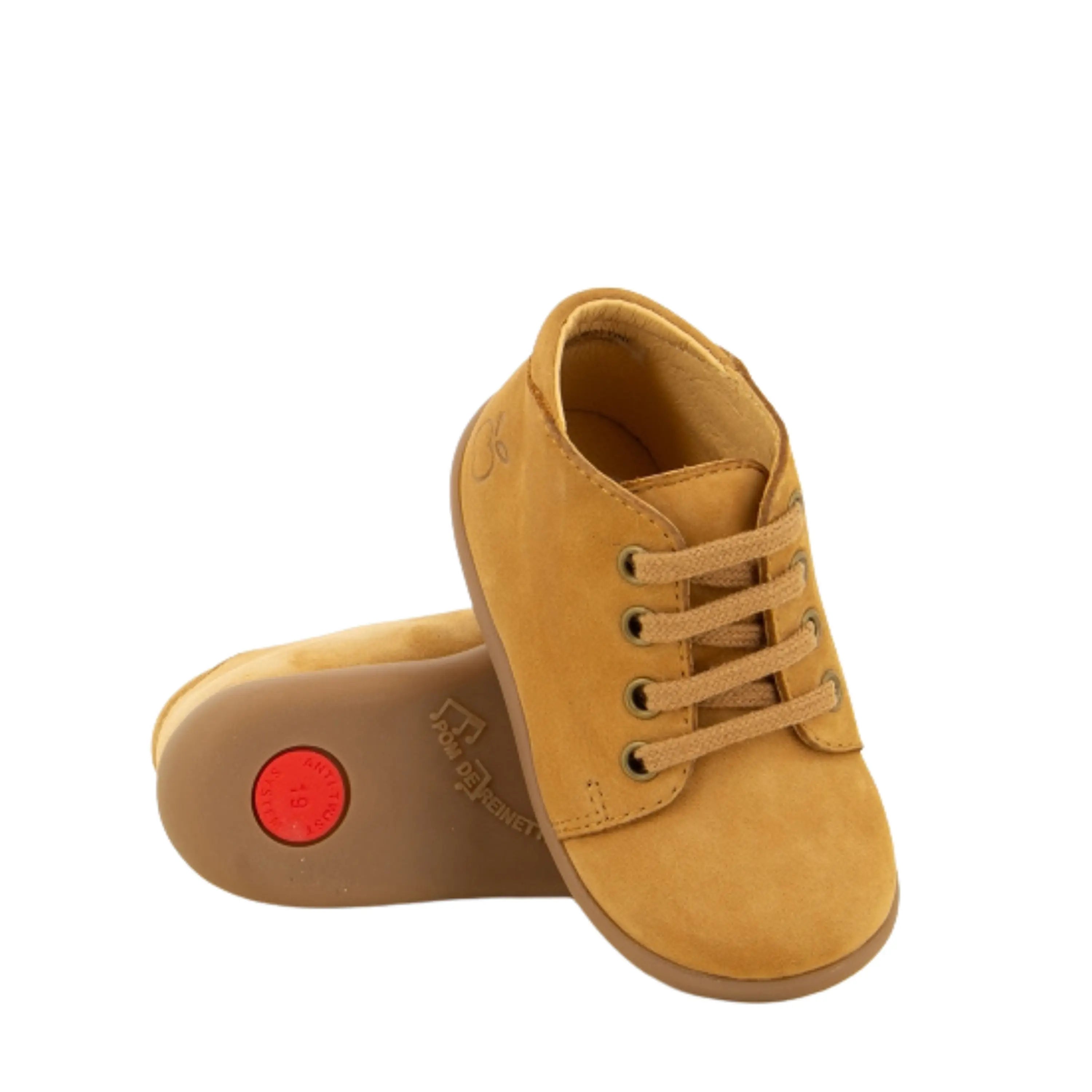 POM D'API Bottines Stand Up Nubuck Camel ma petite pointure 