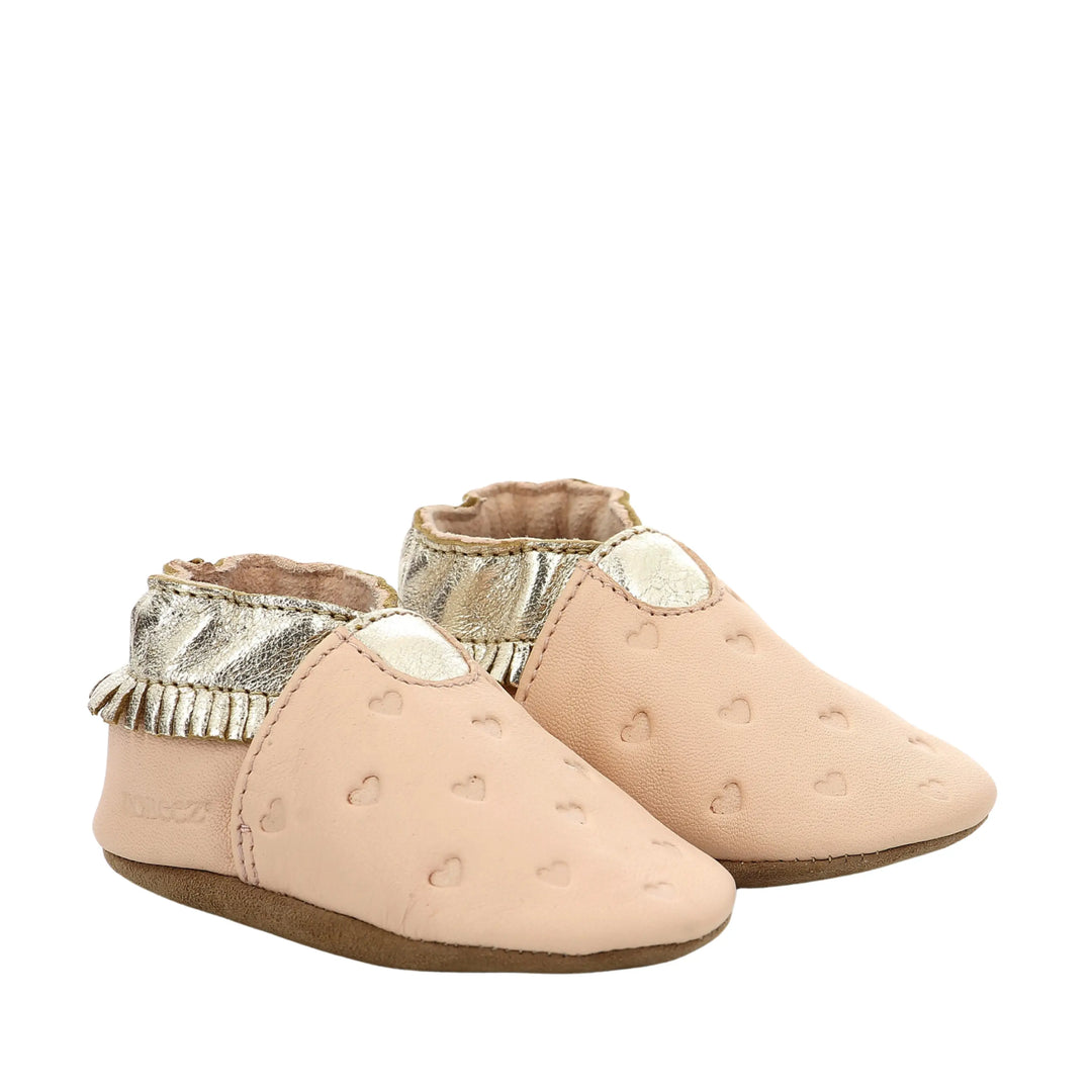 ROBEEZ Chaussons Appaloosa Style Rose Clair ma petite pointure 