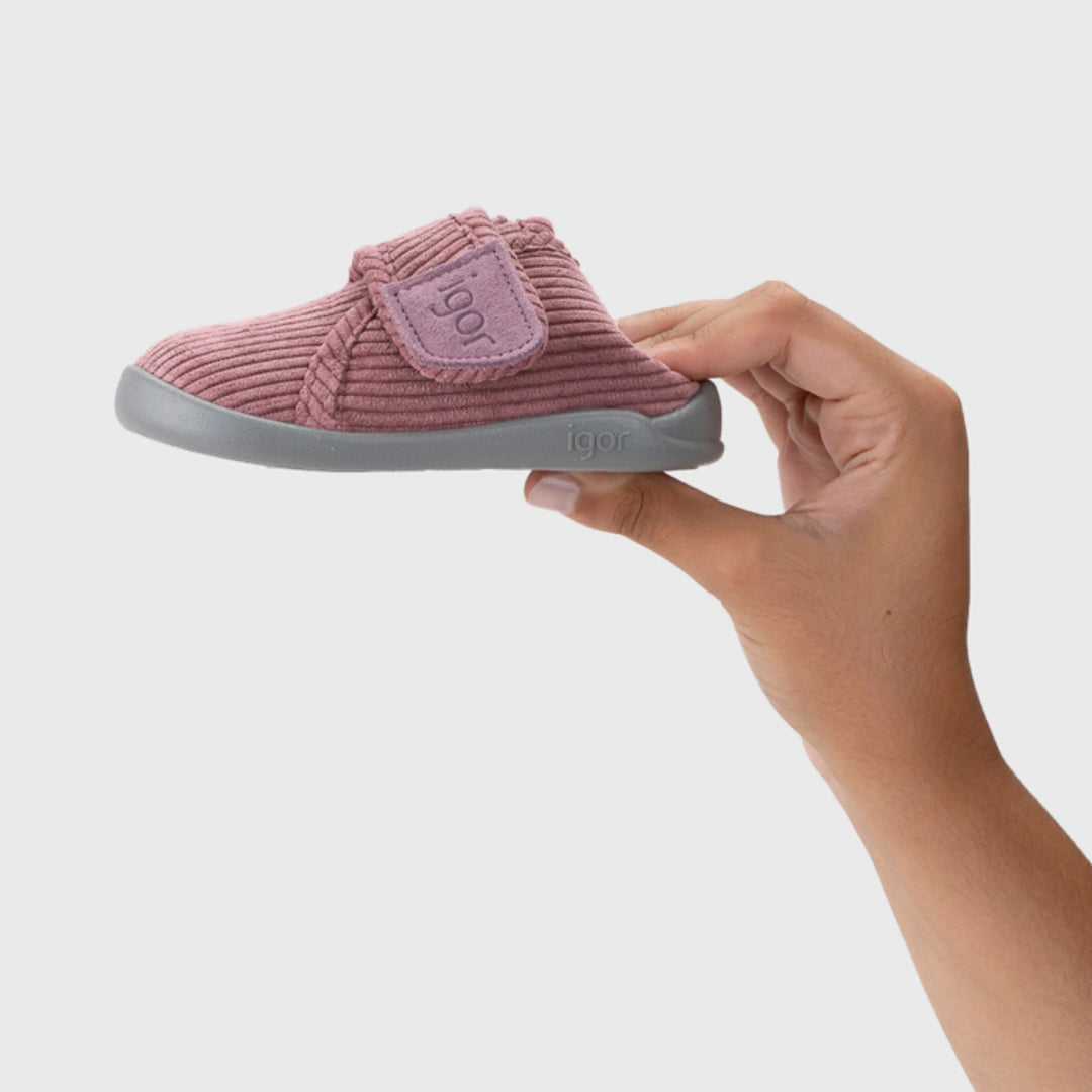 IGOR Chaussons Barefoot Homie Pana Rosa ma petite pointure 