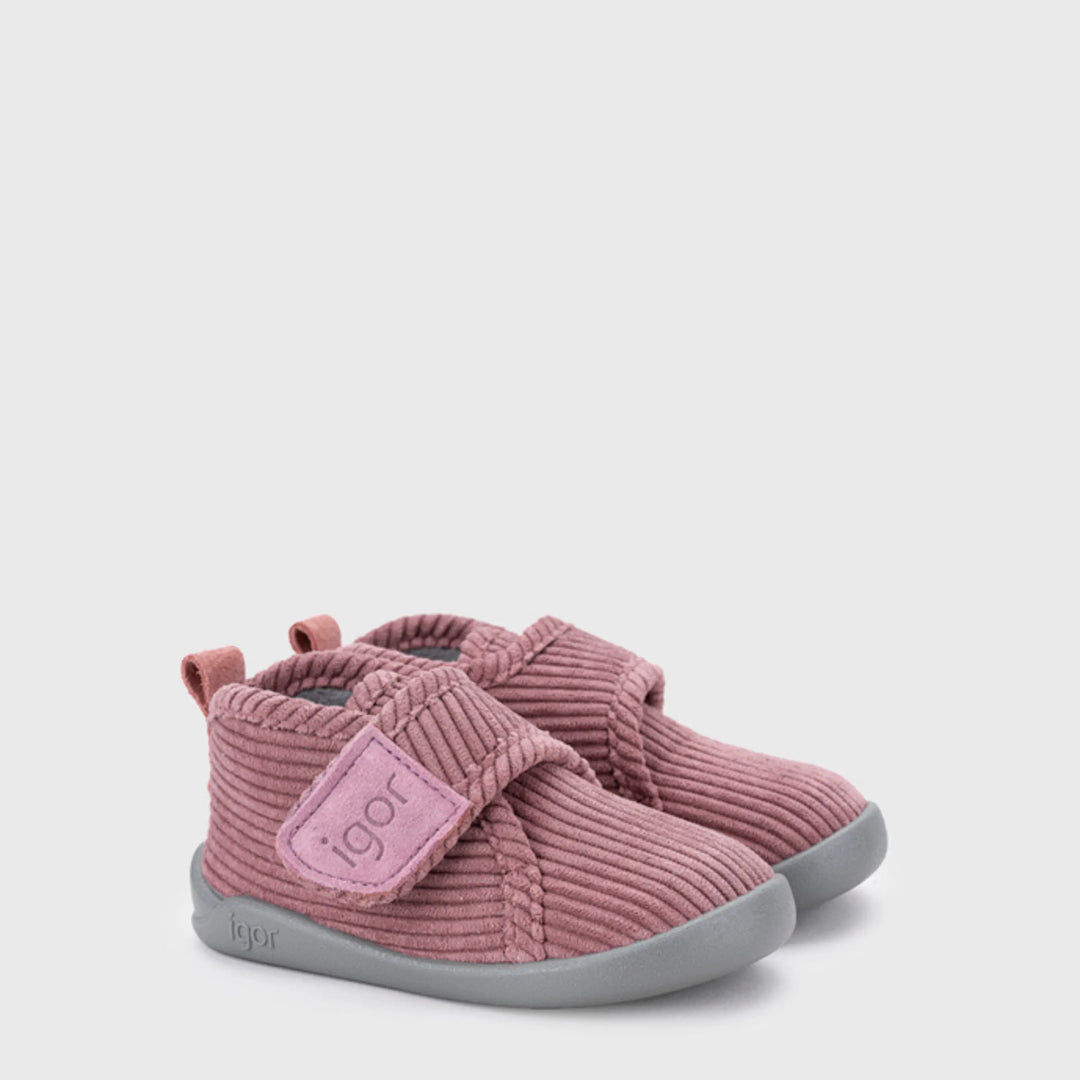 IGOR Chaussons Barefoot Homie Pana Rosa ma petite pointure 
