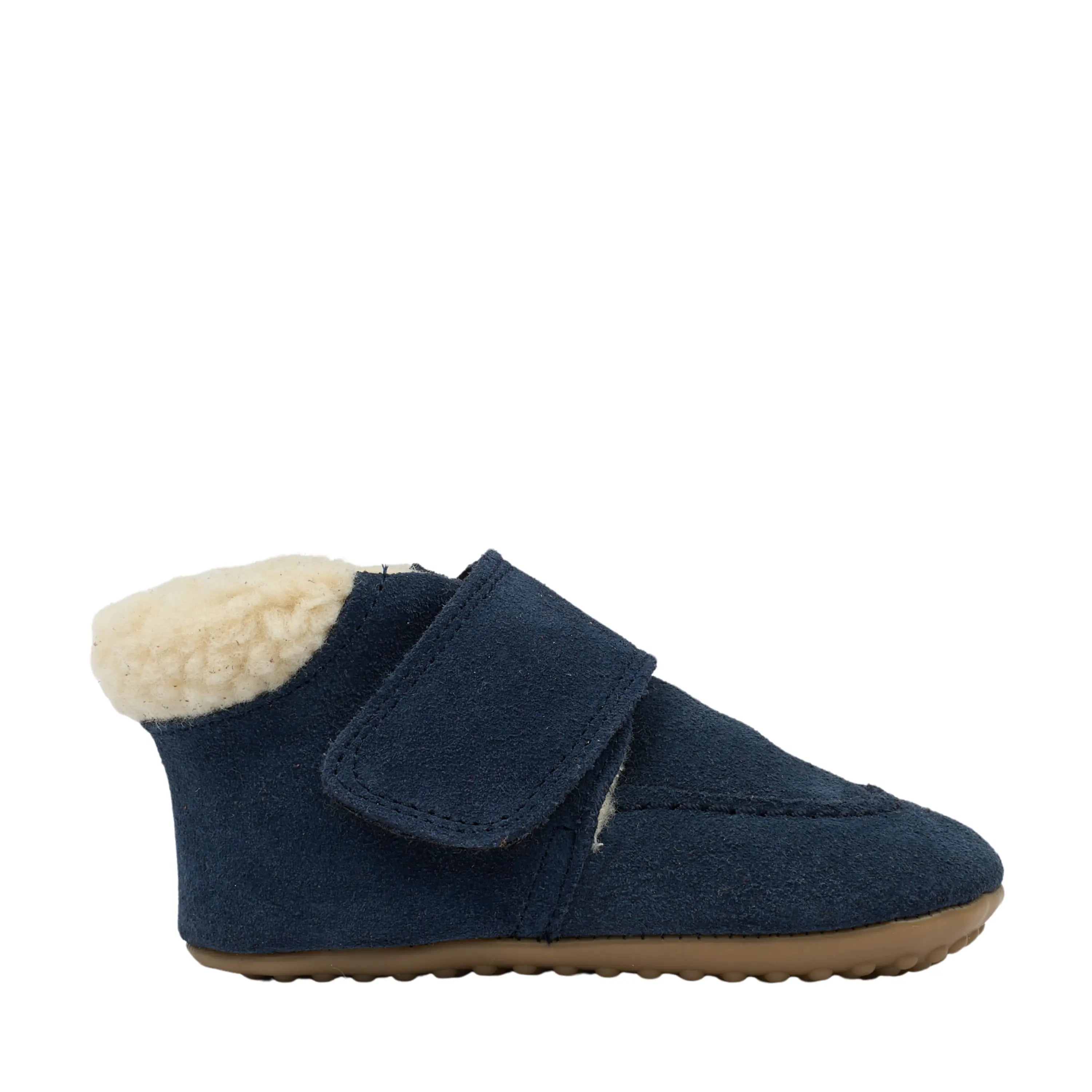 POM POM Chaussons Beginners Shepheard Velcro Deep Blue ma petite pointure 