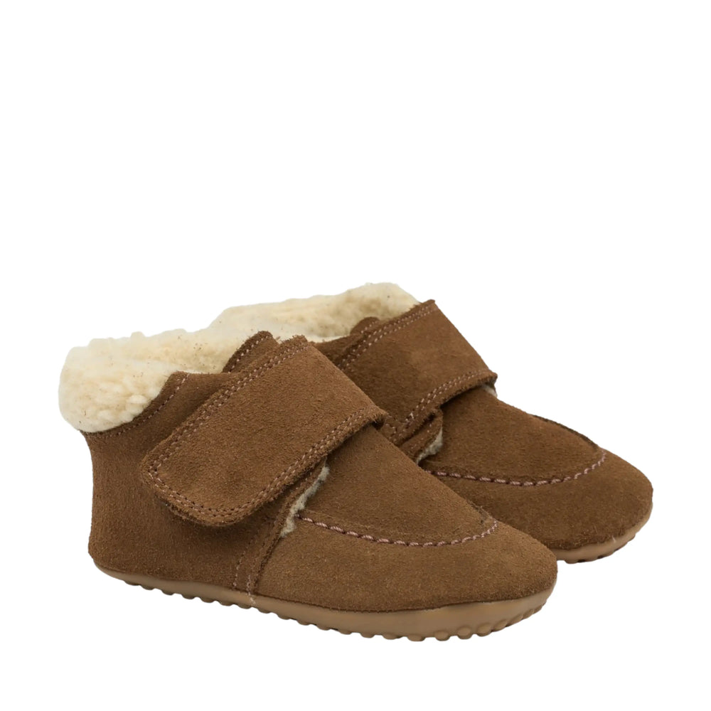 Chaussons Beginners Shepheard Velcro Dust Pom Pom