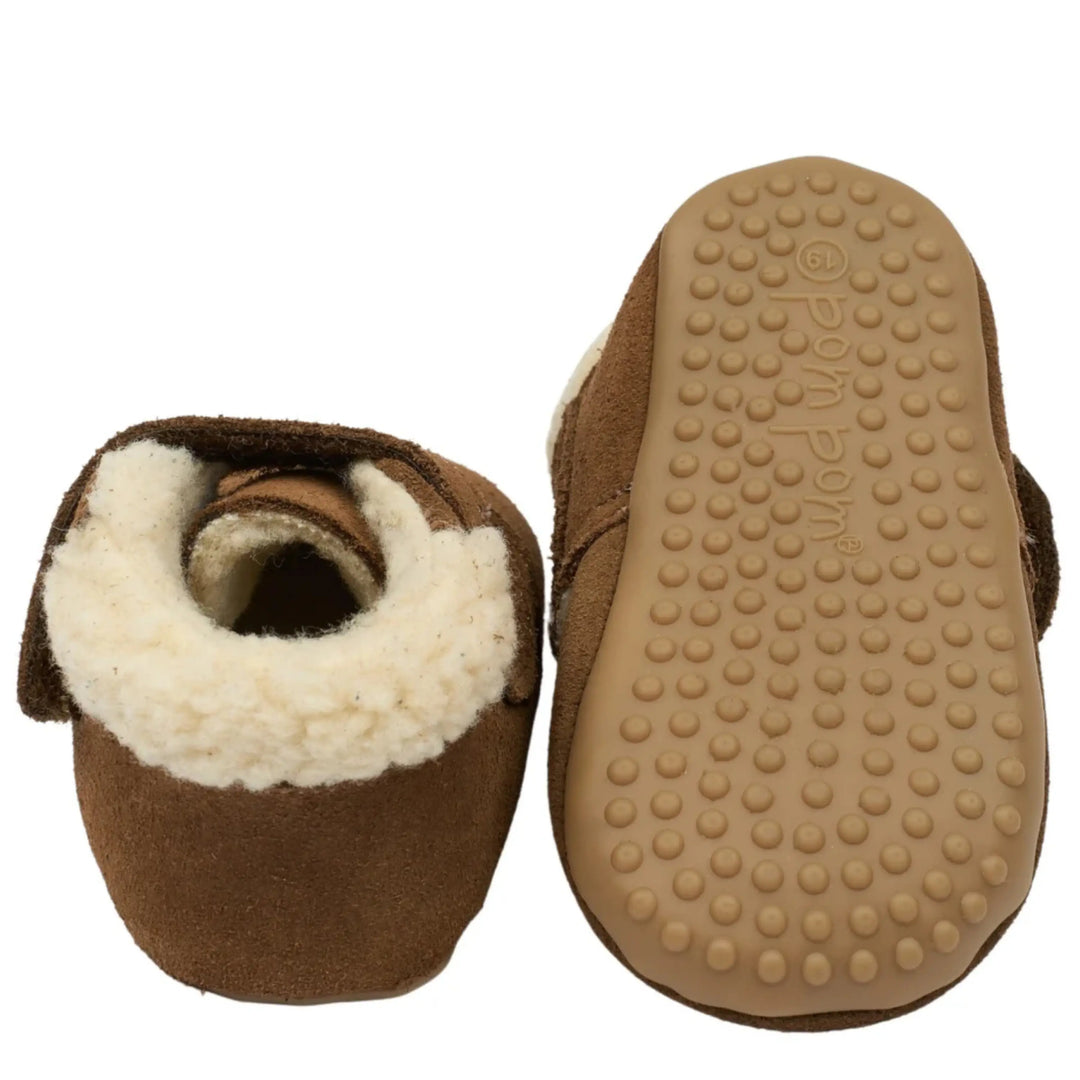 POM POM Chaussons Beginners Shepheard Velcro Dust ma petite pointure 
