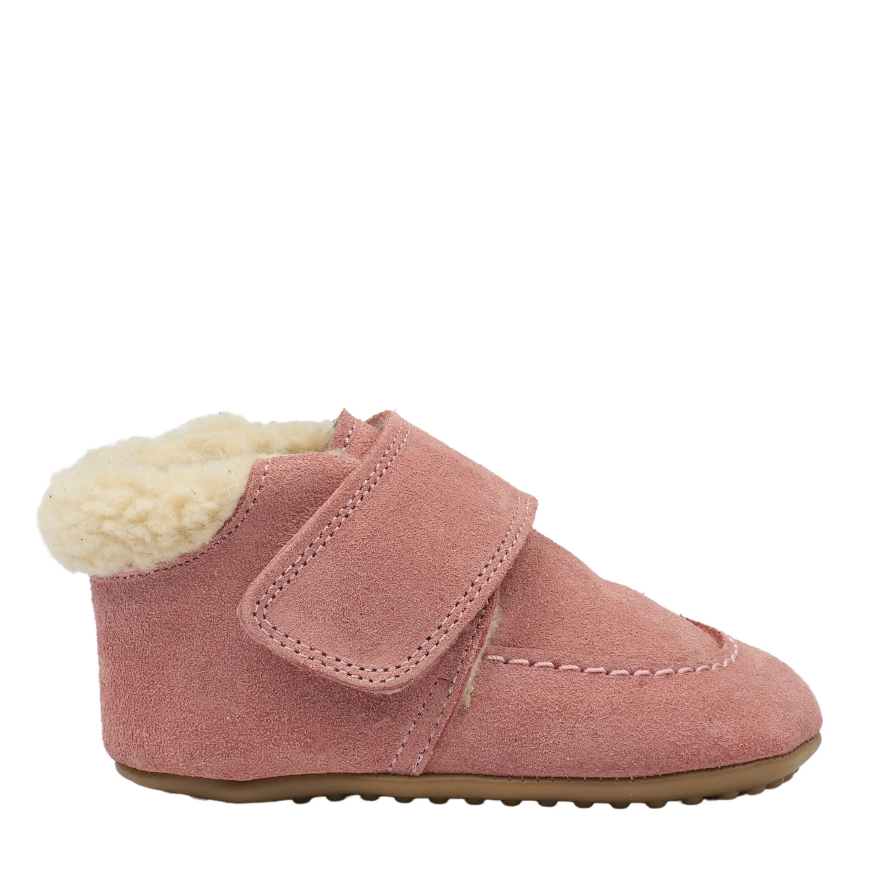 POM POM Chaussons Beginners Shepheard Velcro Old Rose ma petite pointure 
