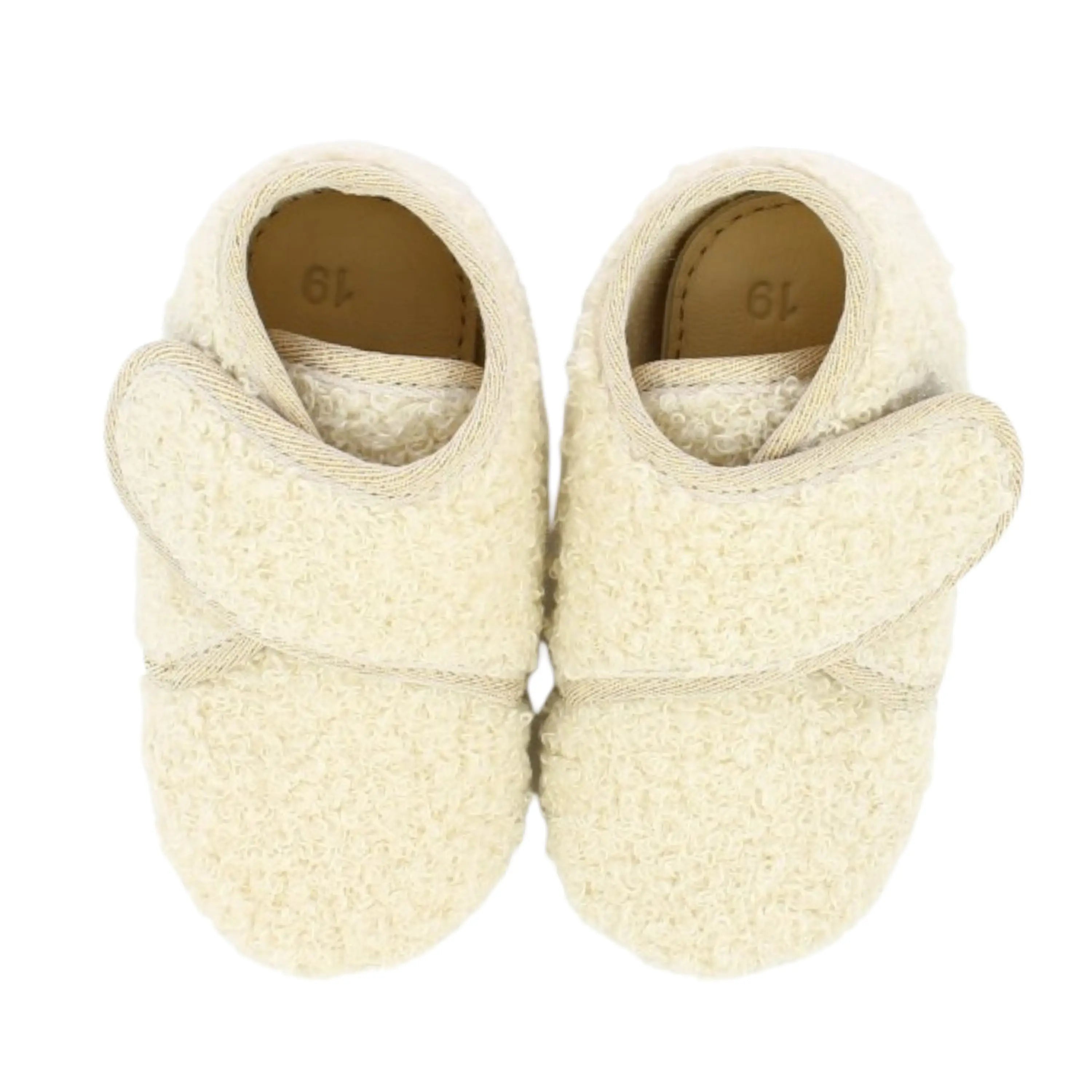 BELLAMY Chaussons Bouclette Beige ma petite pointure 