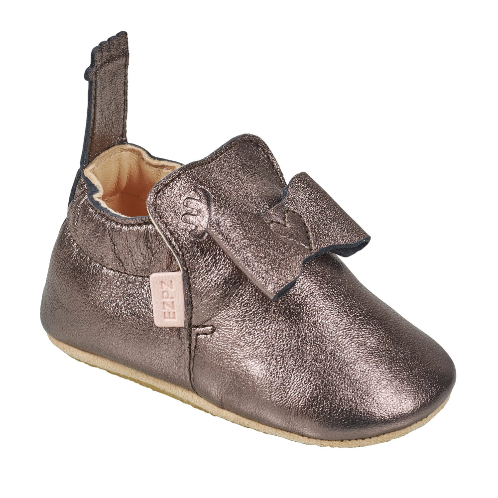 EASY PEASY Chaussons My Blu Noeud Bronze ma petite pointure 