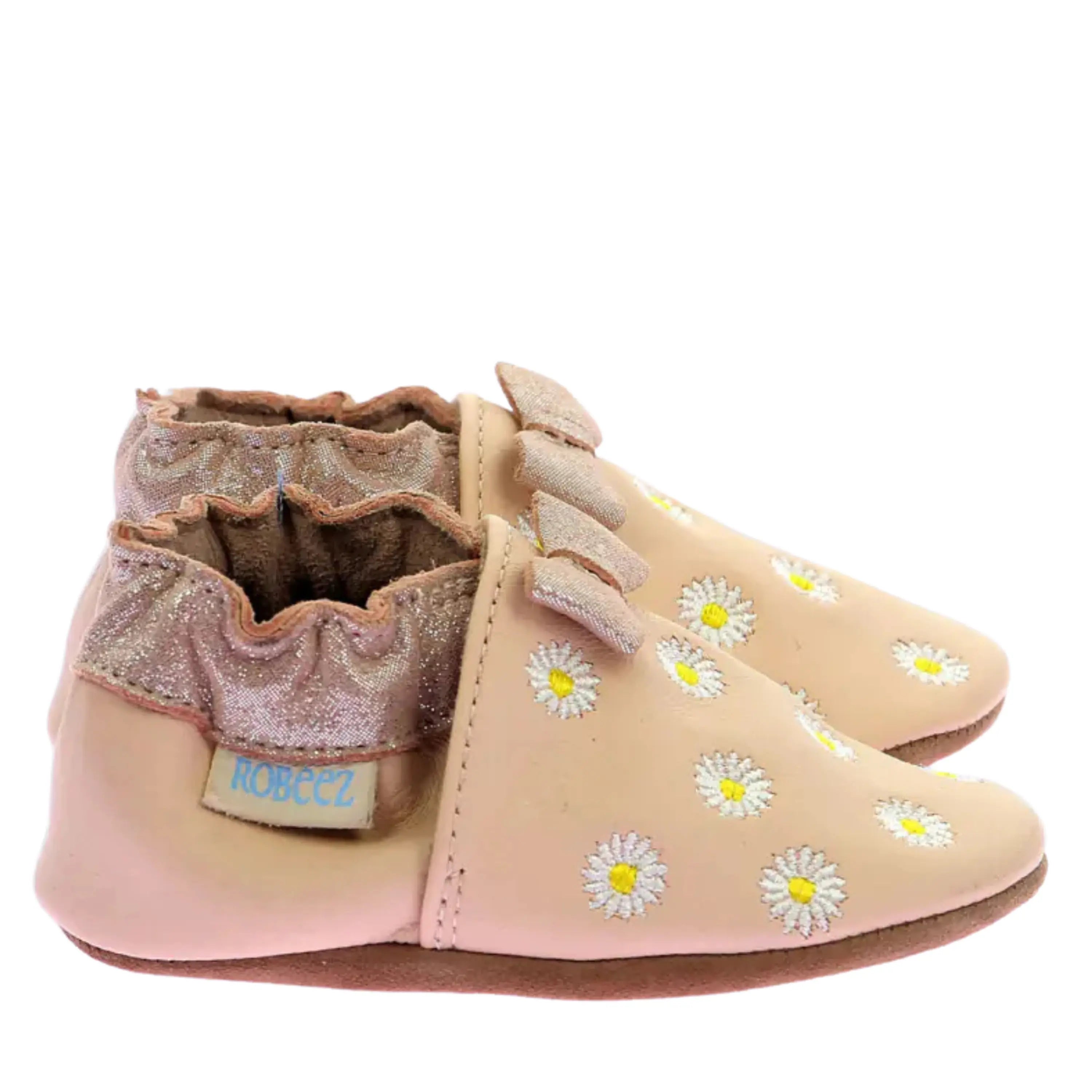 ROBEEZ Chaussons Sunny Spring Rose ma petite pointure 