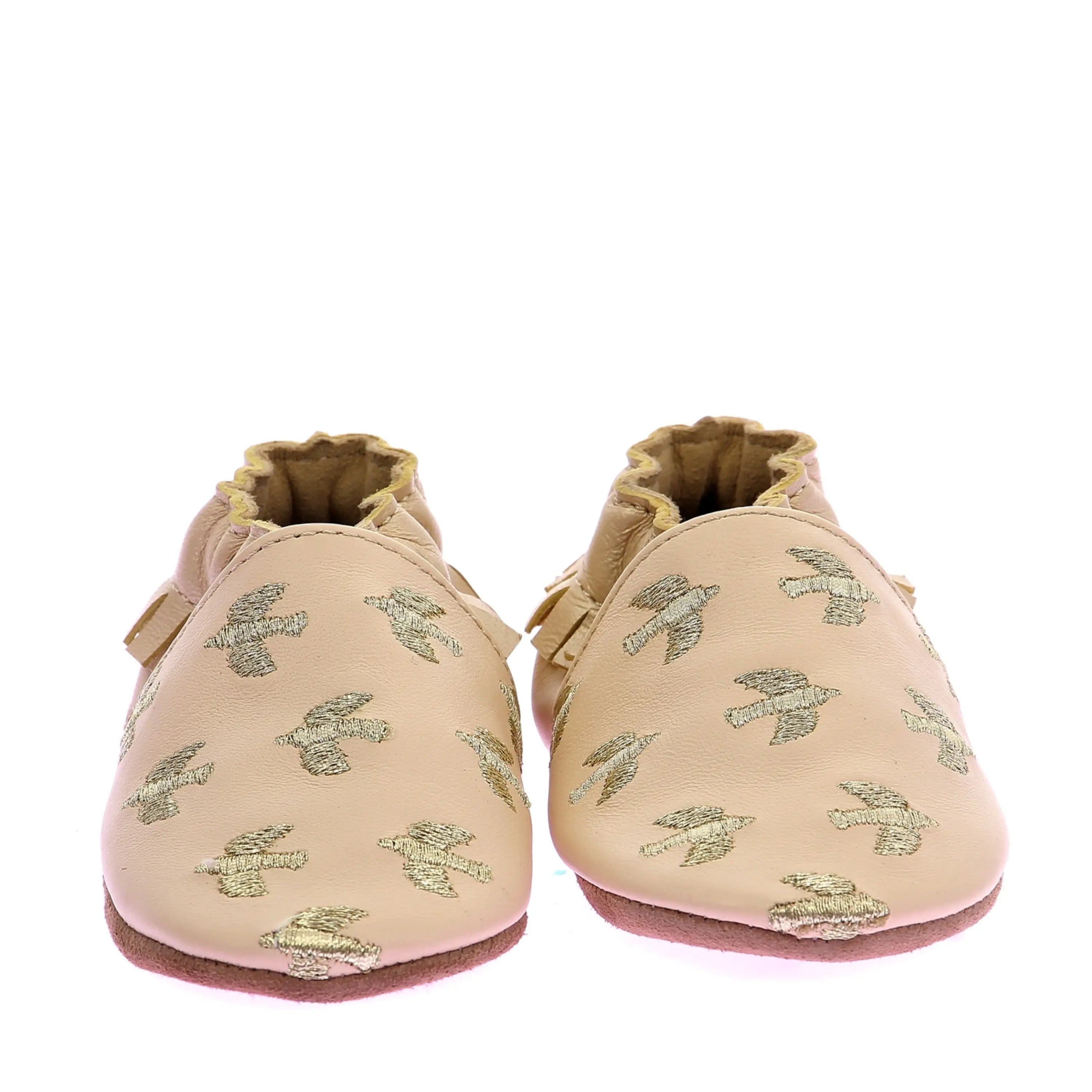 ROBEEZ Chaussons Sweet Birds Beige ma petite pointure 