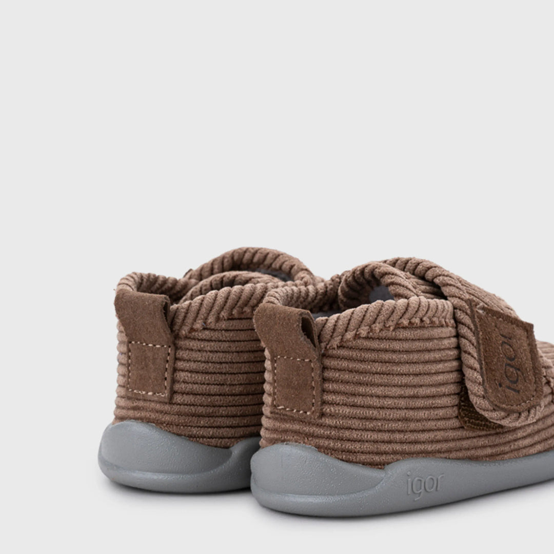 IGOR Chaussons Barefoot Homie Pana Marron ma petite pointure 