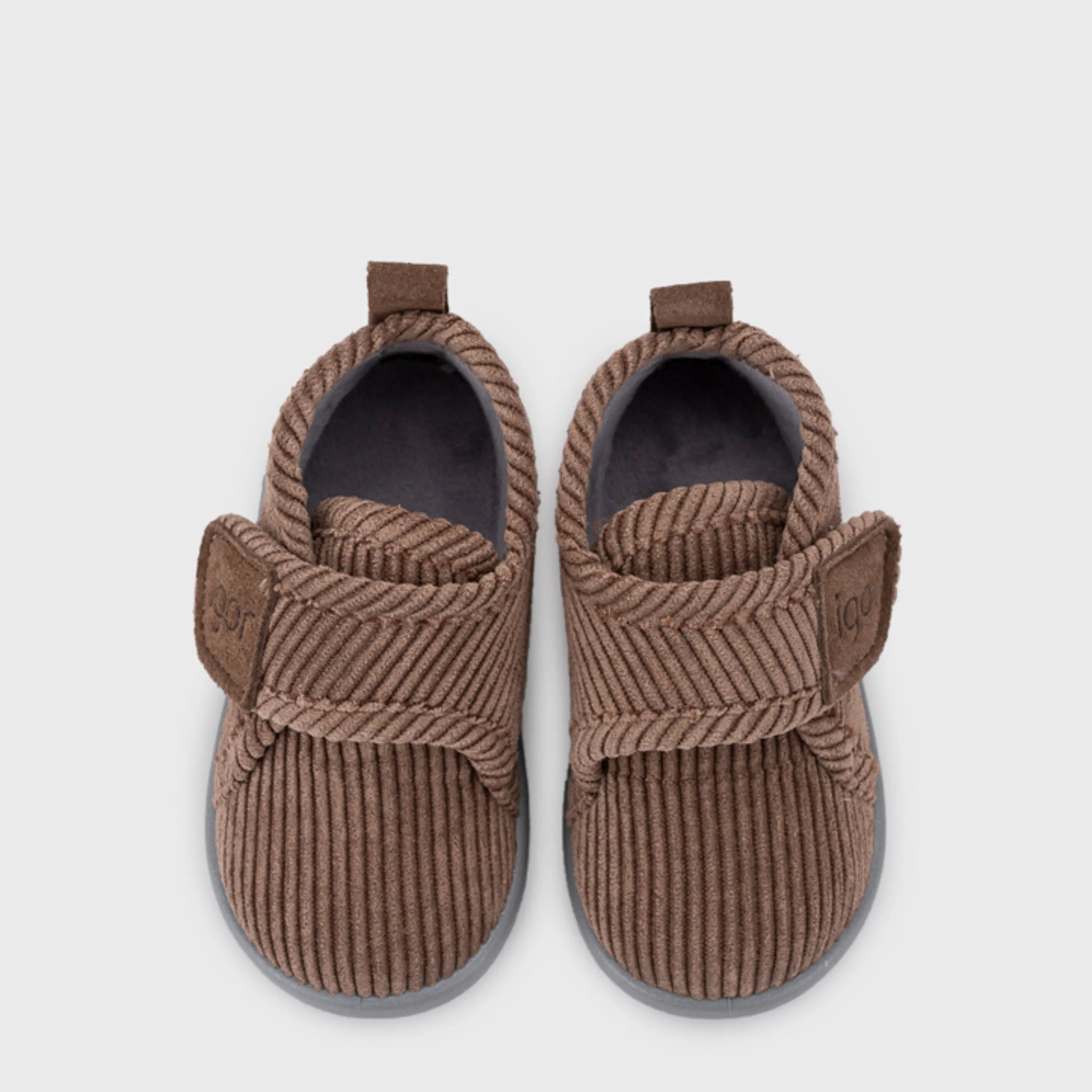 IGOR Chaussons Barefoot Homie Pana Marron ma petite pointure 