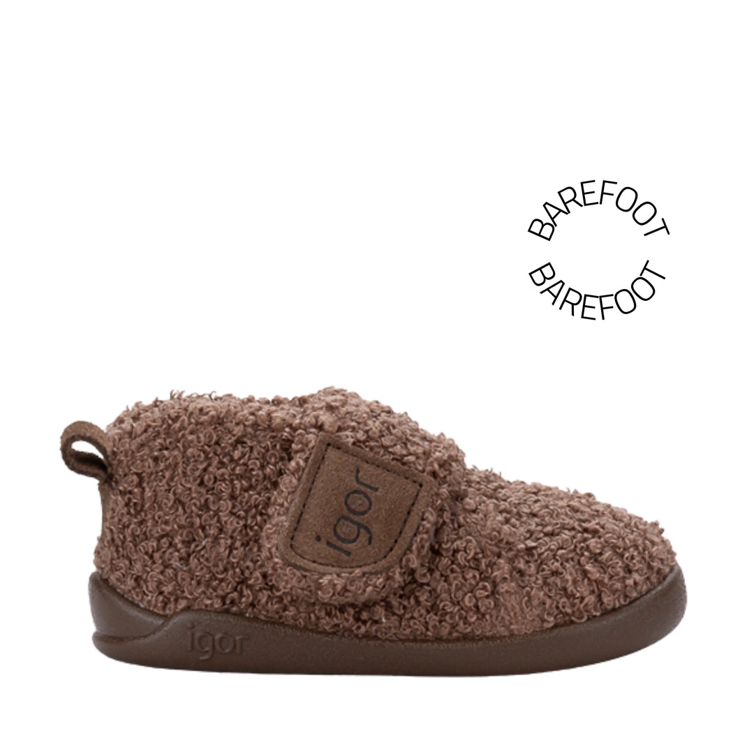 IGOR Chaussons Barefoot Homie Rizo Marron ma petite pointure 