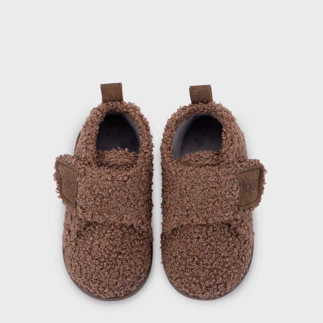 IGOR Chaussons Barefoot Homie Rizo Marron ma petite pointure 