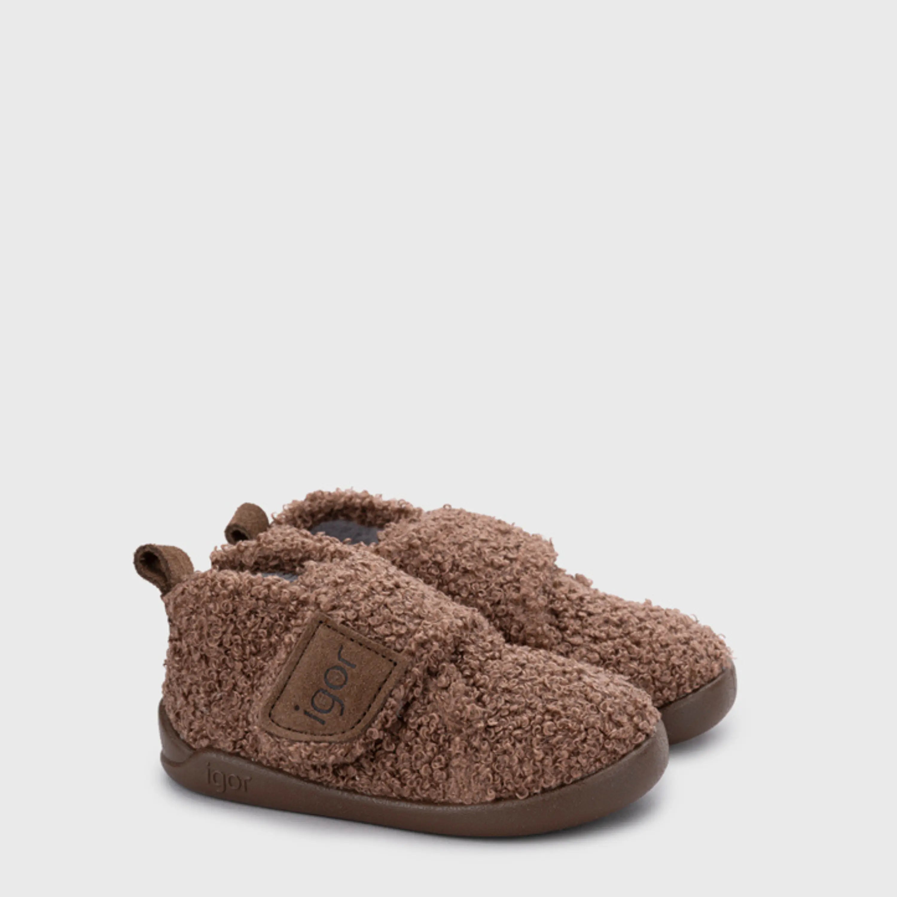 IGOR Chaussons Barefoot Homie Rizo Marron ma petite pointure 