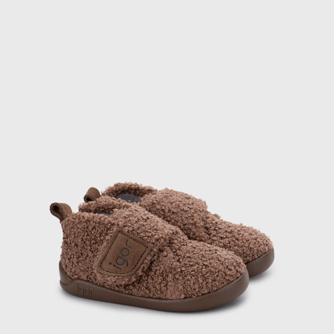 IGOR Chaussons Barefoot Homie Rizo Marron ma petite pointure 