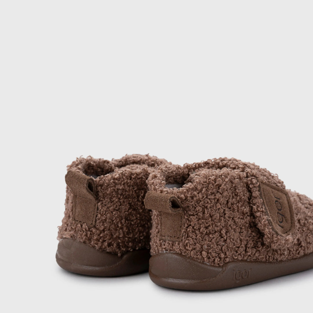 IGOR Chaussons Barefoot Homie Rizo Marron ma petite pointure 