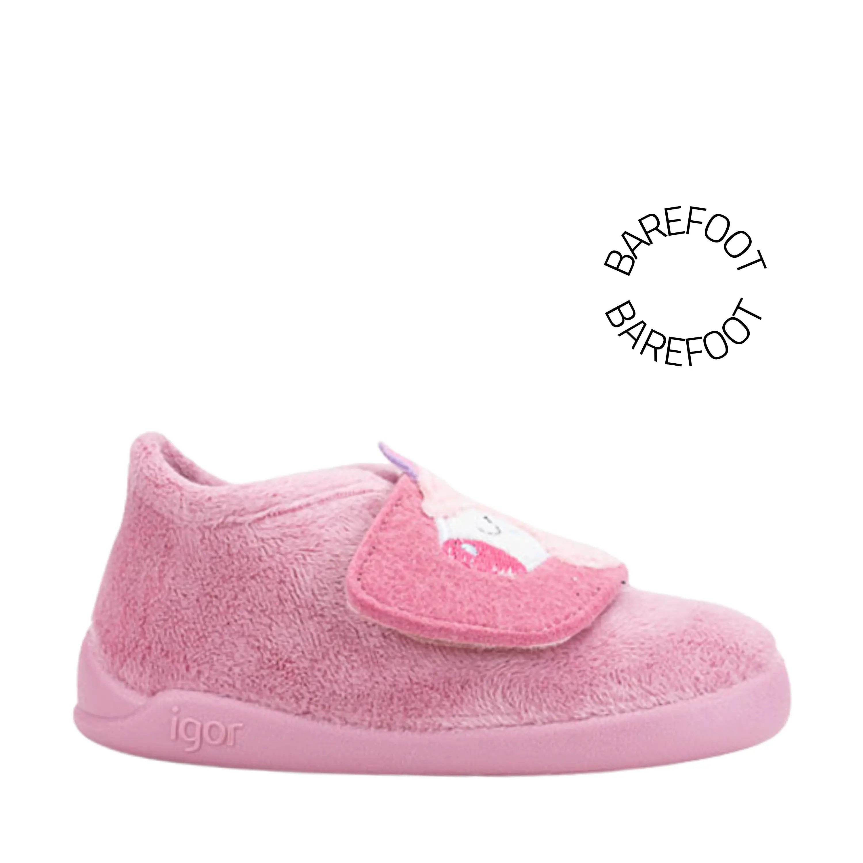 IGOR Chaussons Barefoot Homie Unicornio Rosa ma petite pointure 