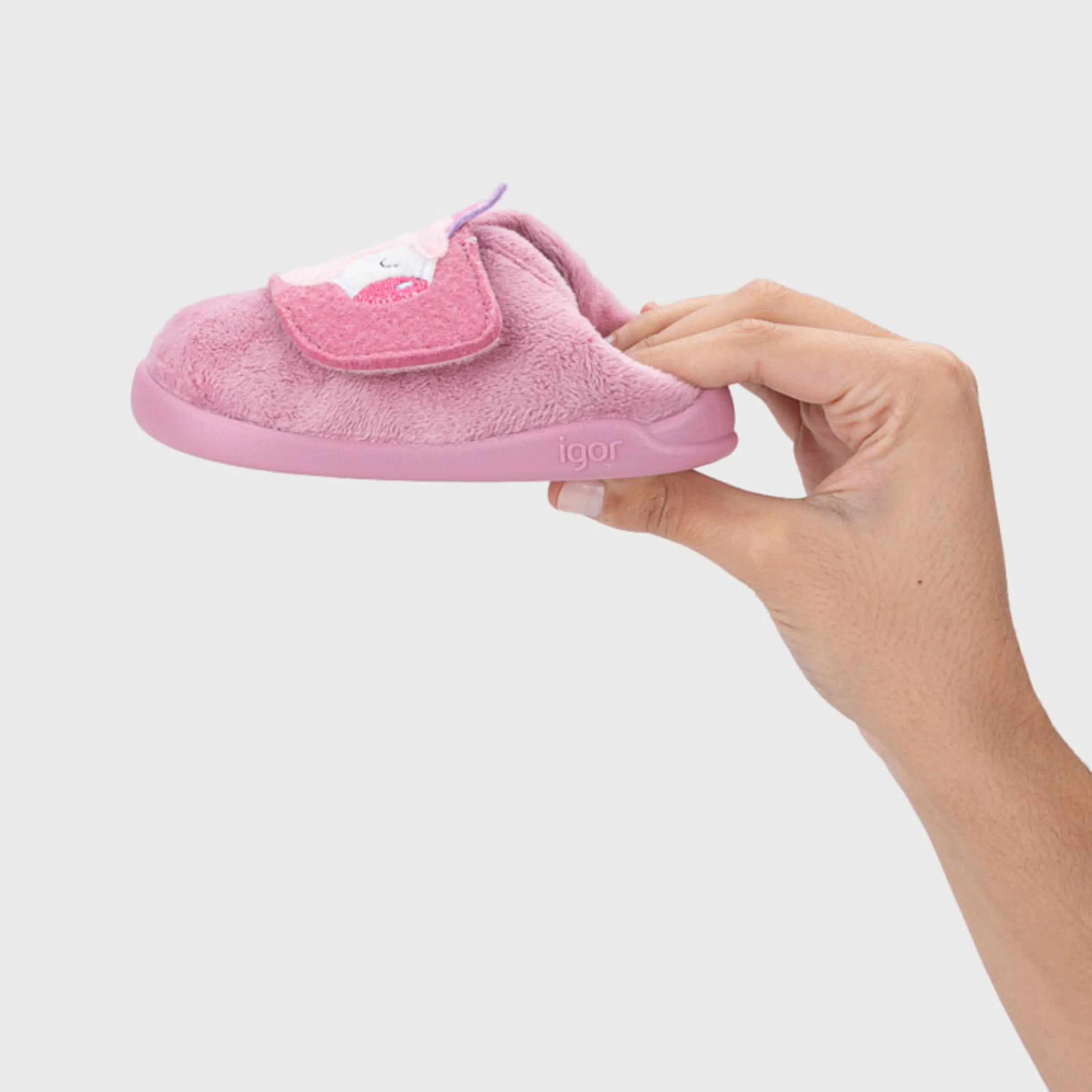 IGOR Chaussons Barefoot Homie Unicornio Rosa ma petite pointure 