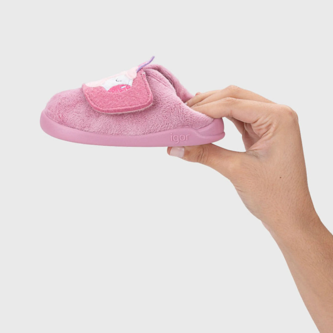IGOR Chaussons Barefoot Homie Unicornio Rosa ma petite pointure 
