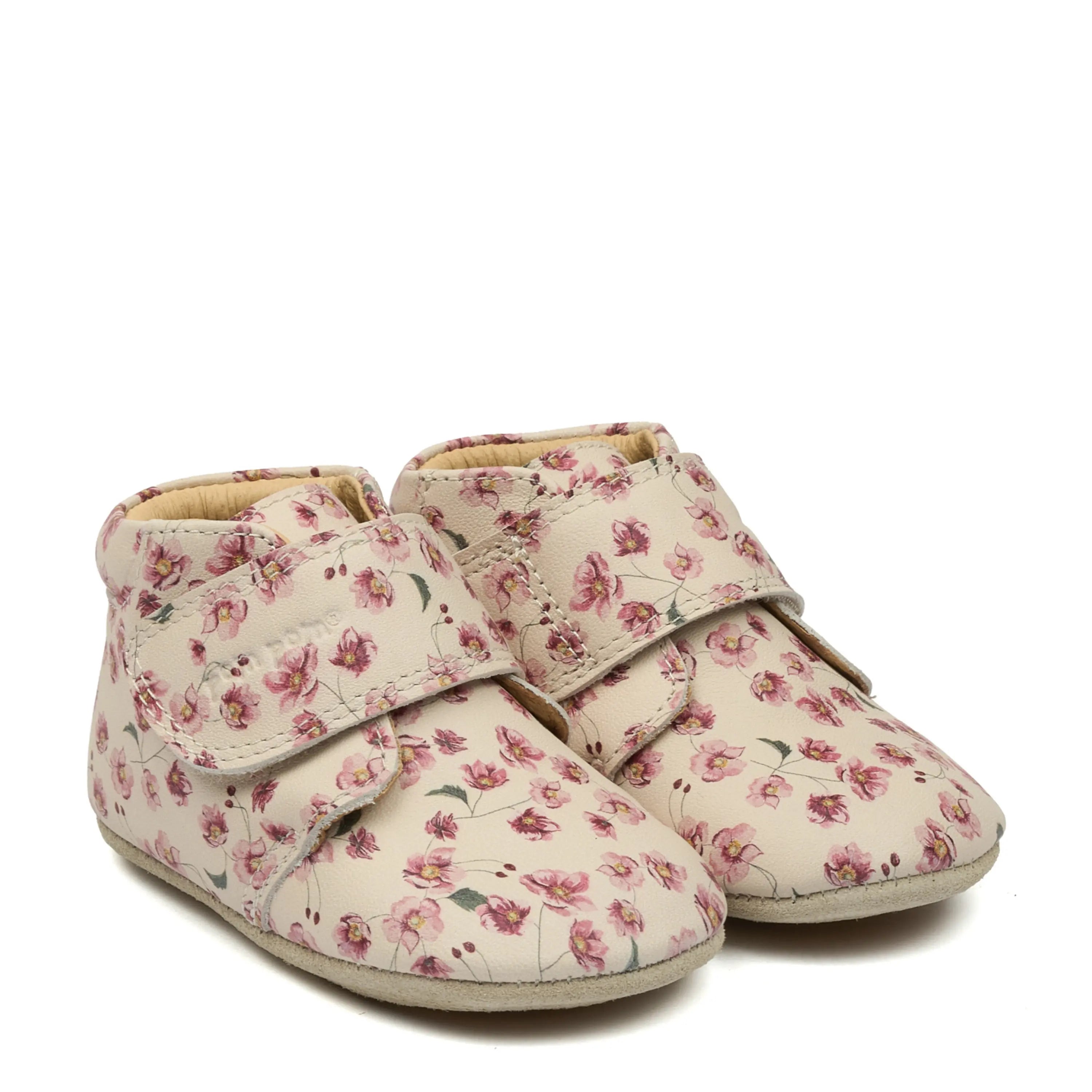 POM POM Chaussons Beginners Velcro Print Autumn Anemone ma petite pointure 