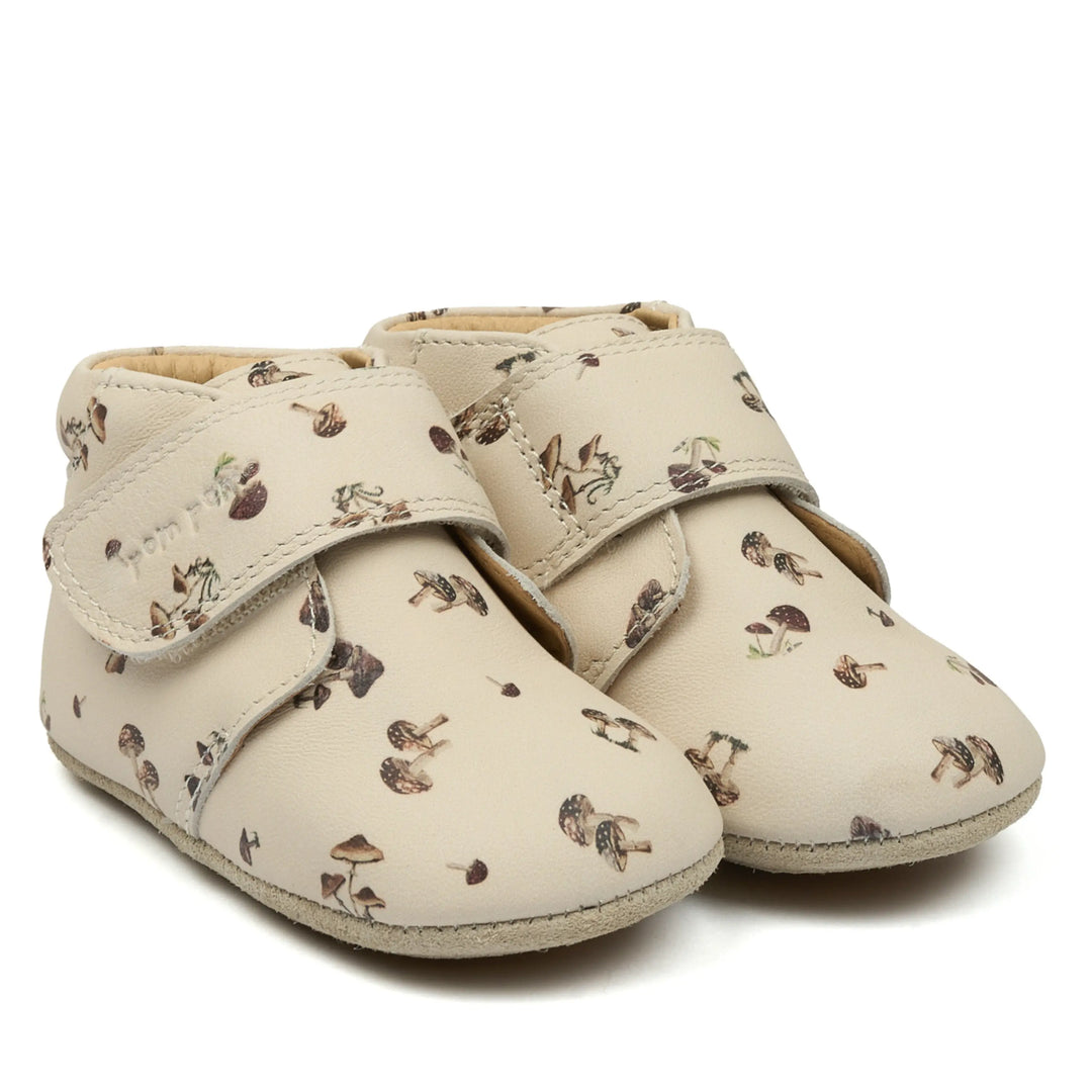 POM POM Chaussons Beginners Velcro Print Fungi ma petite pointure 