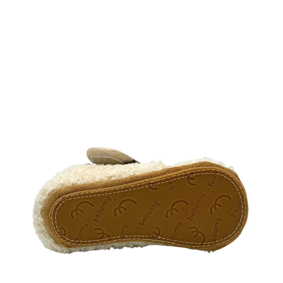 BELLAMY Chaussons Bouclette Beige ma petite pointure 