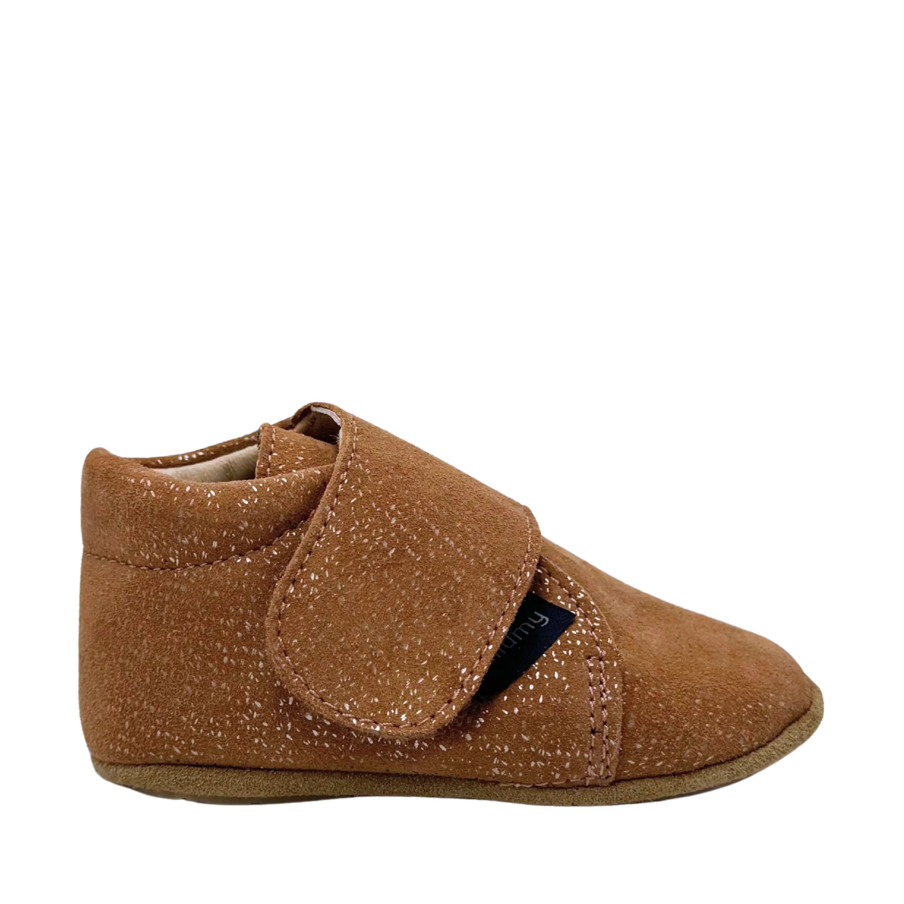 BELLAMY Chaussons Taca Camel Paillette ma petite pointure 
