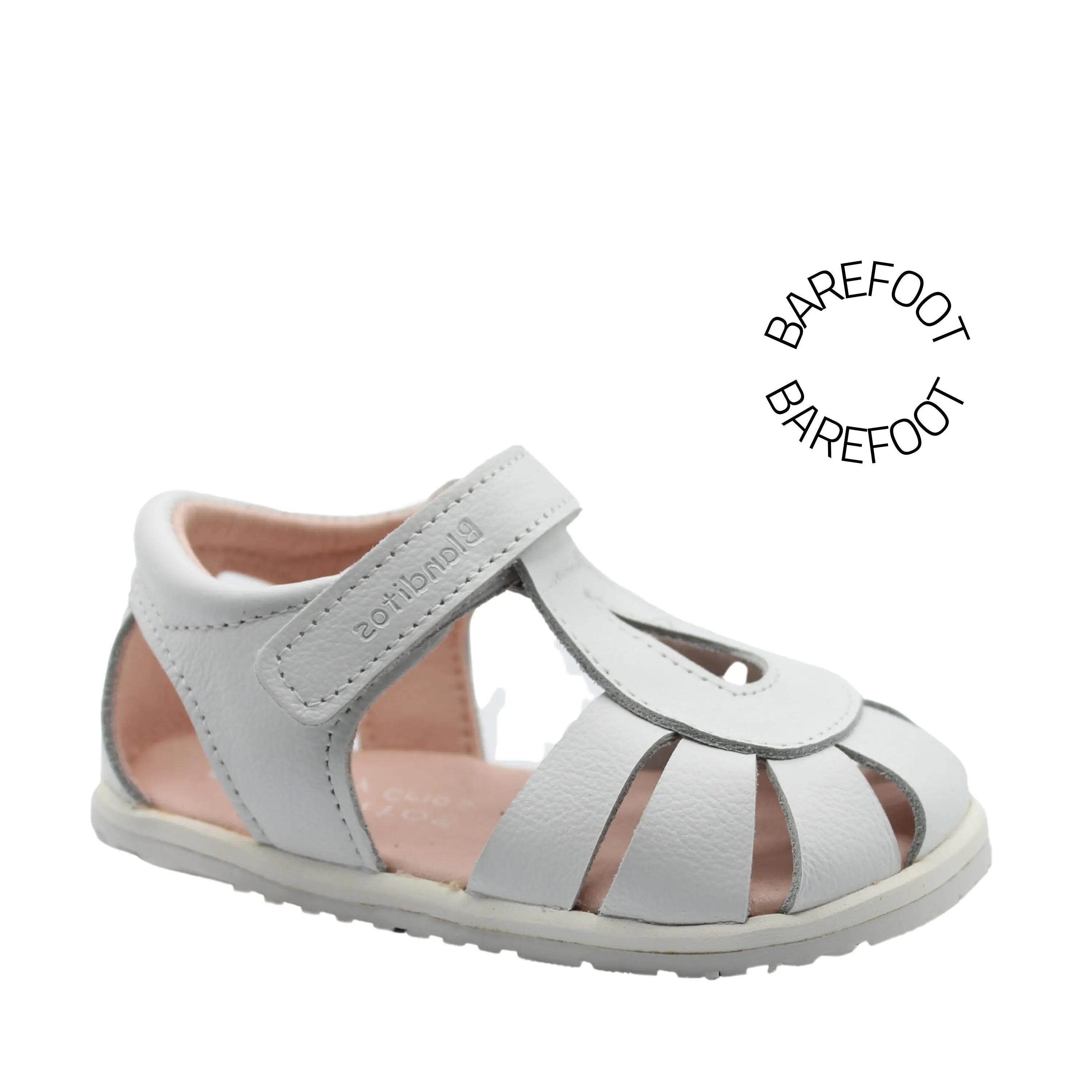 BLANDITOS Sandales Barefoot India Blanco ma petite pointure 
