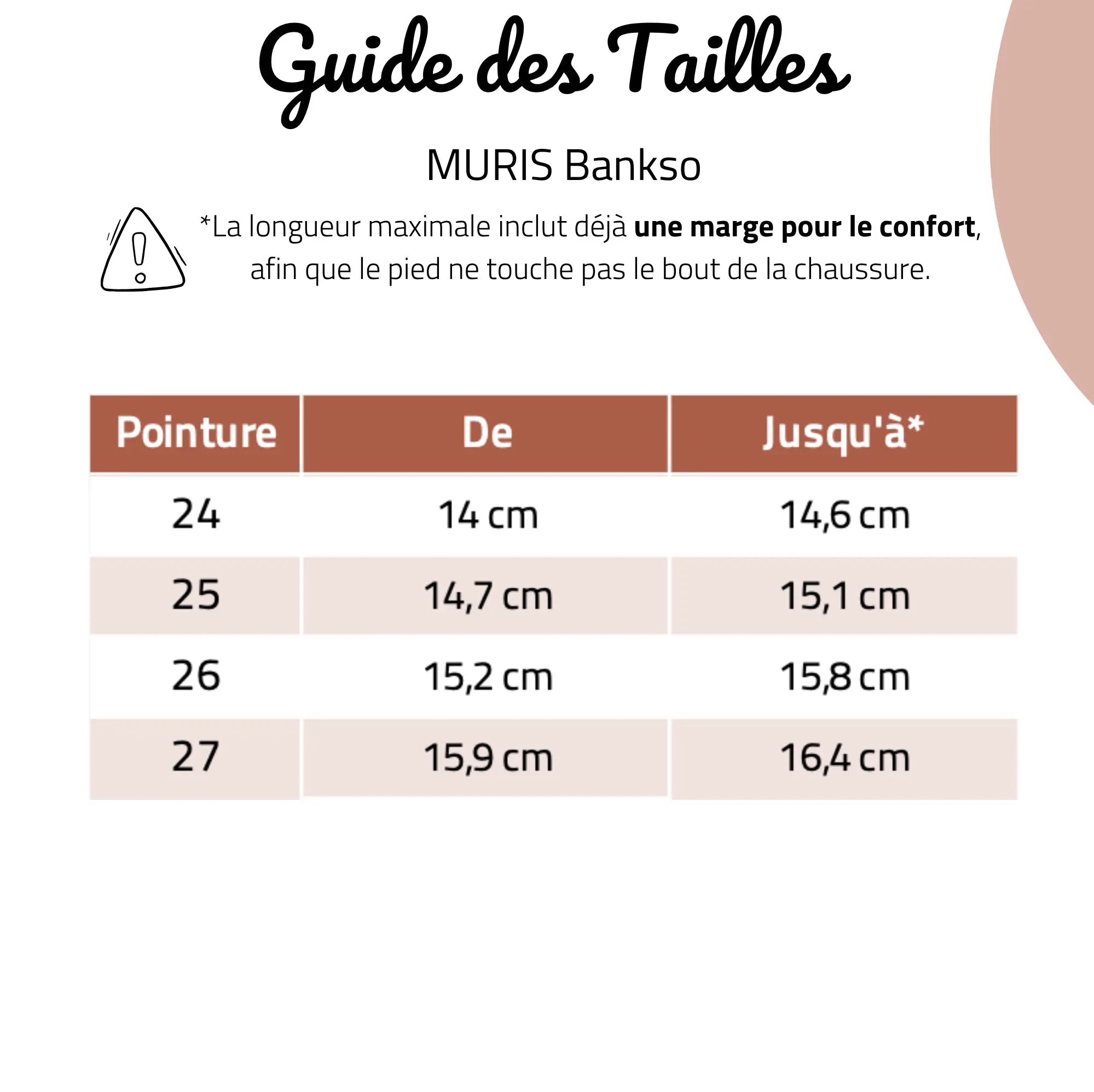 MURIS Baskets Barefoot Bankso Mini Camel ma petite pointure 