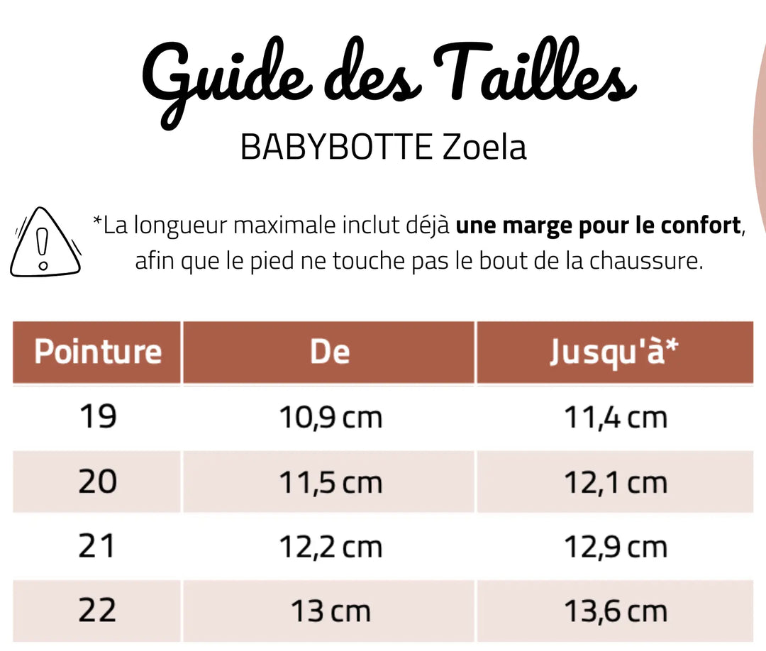 BABYBOTTE Bottillons Zoela Laminé Ivoire ma petite pointure 