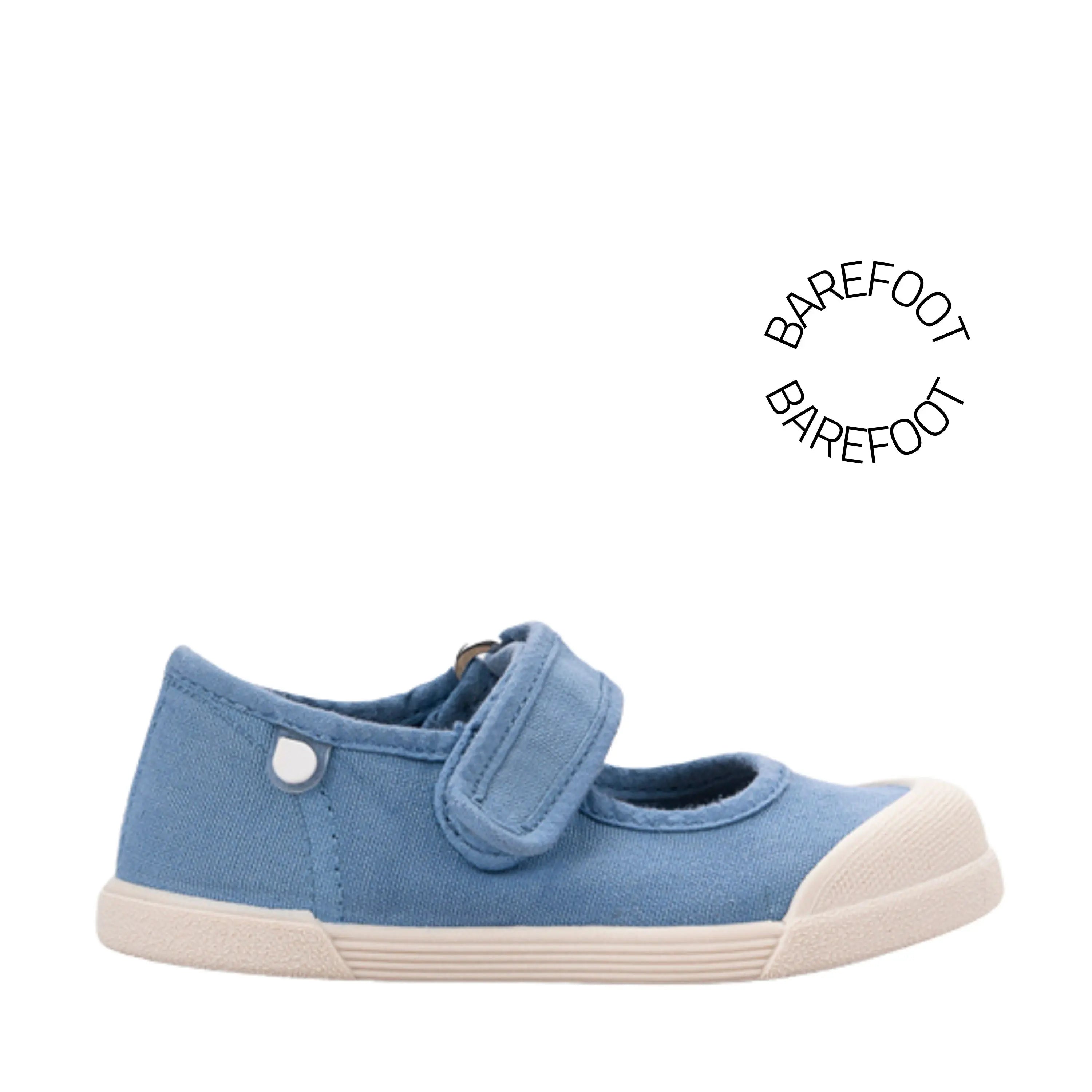 IGOR Baskets en toile Barefoot Lona Mercedes Denim ma petite pointure 