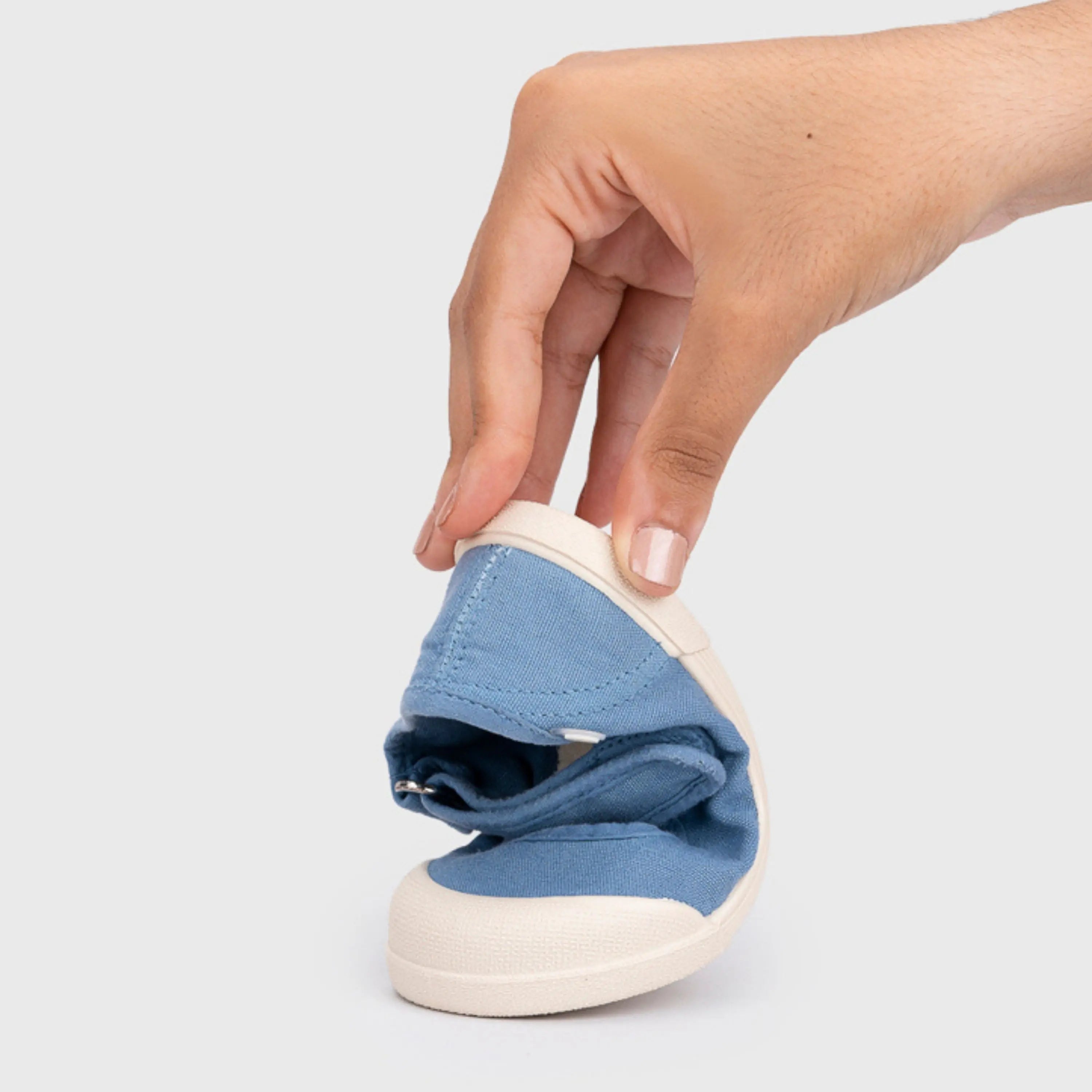 IGOR Baskets en toile Barefoot Lona Mercedes Denim ma petite pointure 