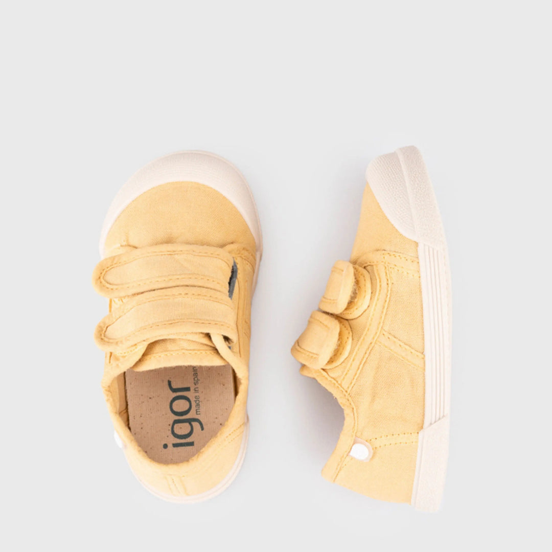 IGOR Baskets en toile Barefoot Lona V. Dijon ma petite pointure 