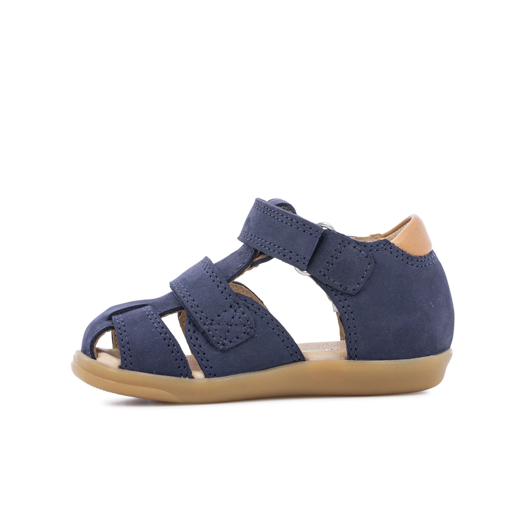 SHOO POM Sandales Pika Scratch Navy ma petite pointure