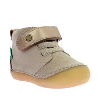 KICKERS Bottillons Sonizikro Beige Champagne ma petite pointure 